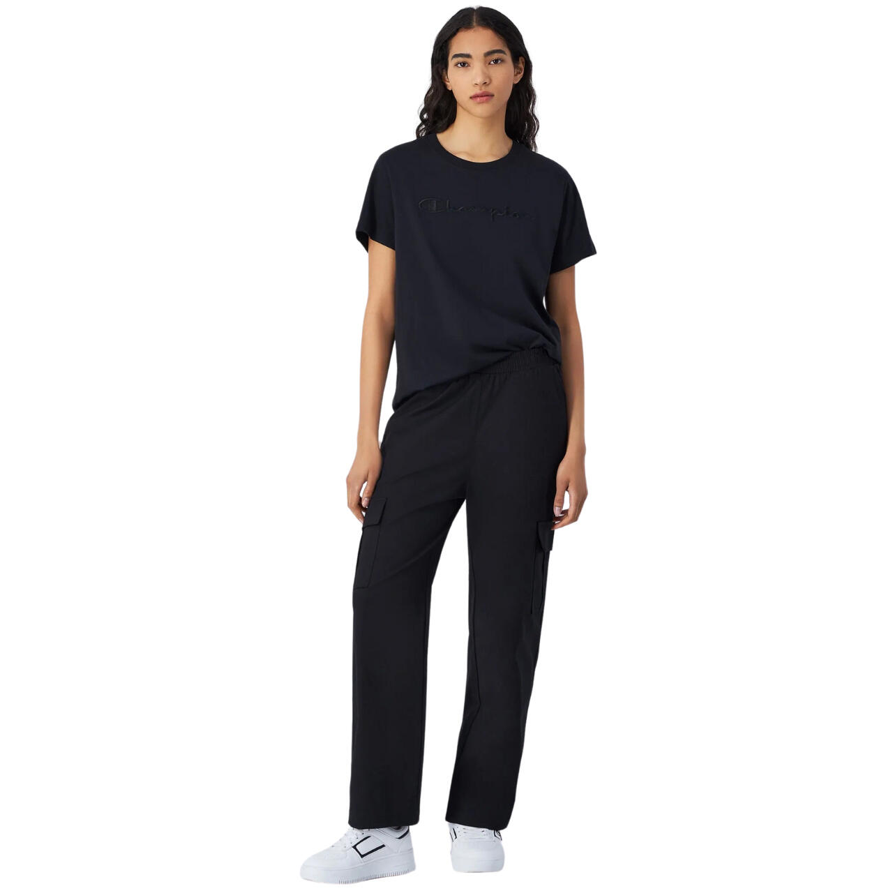 Champion Damen T-Shirt kurzarm 100% Baumwolle 5/5