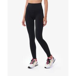 Leggings de fitness synthétiques bleu marine pour femme