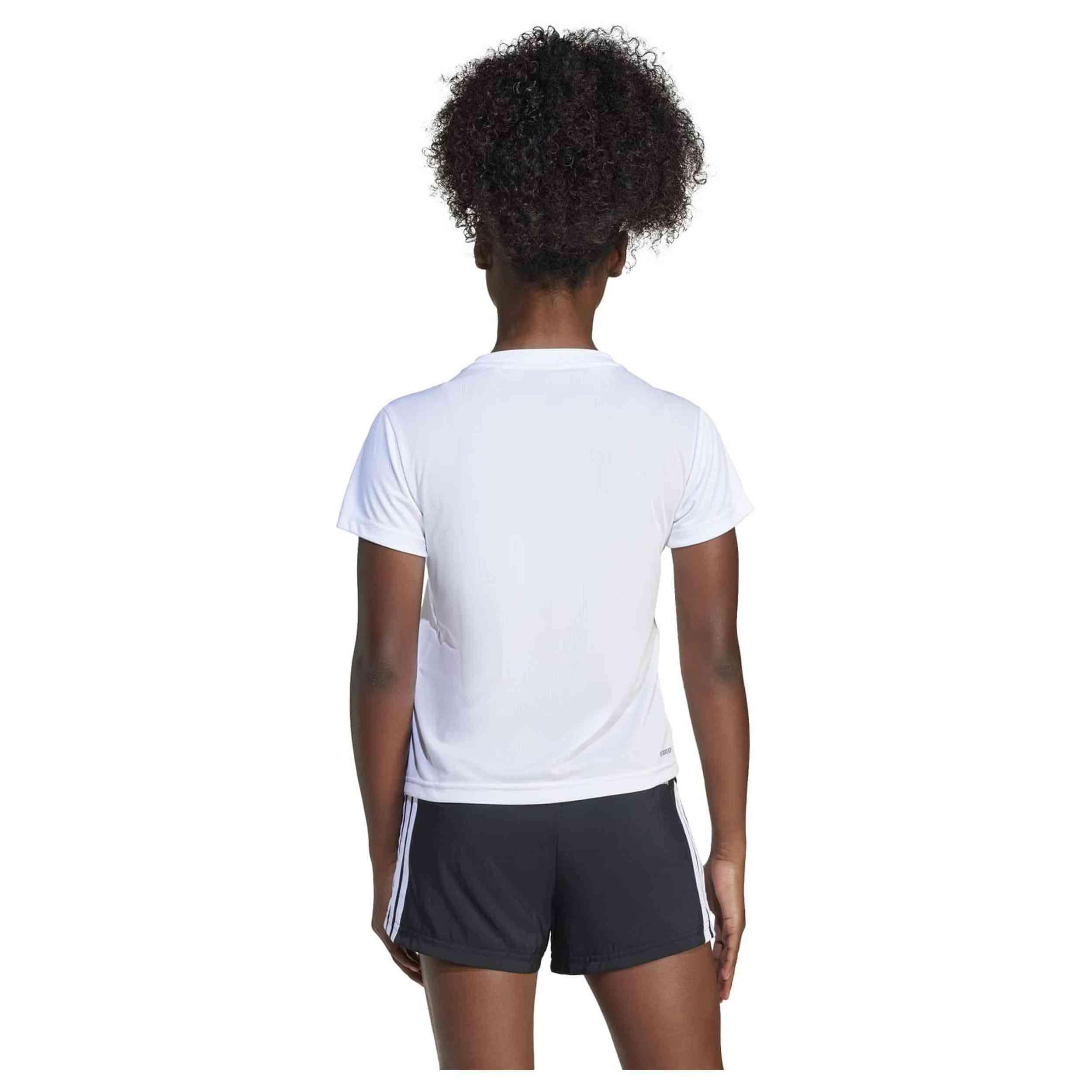Kurzarmshirt Adidas Modell JJ1066 für unisex jungen 3/5