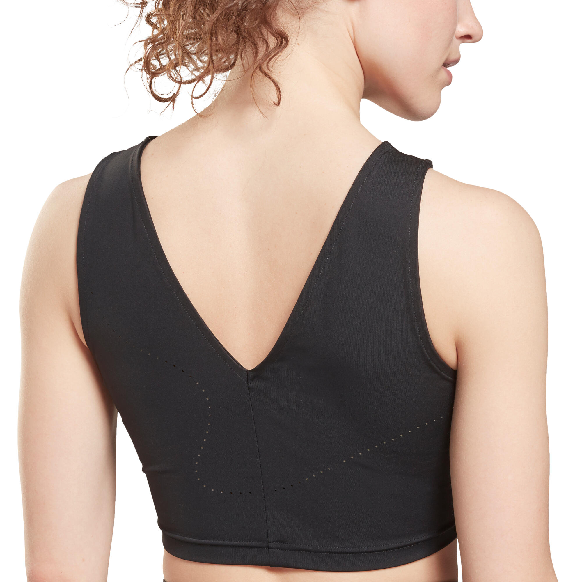 Damen-Crop-Top Reebok Lux Perform 4/5