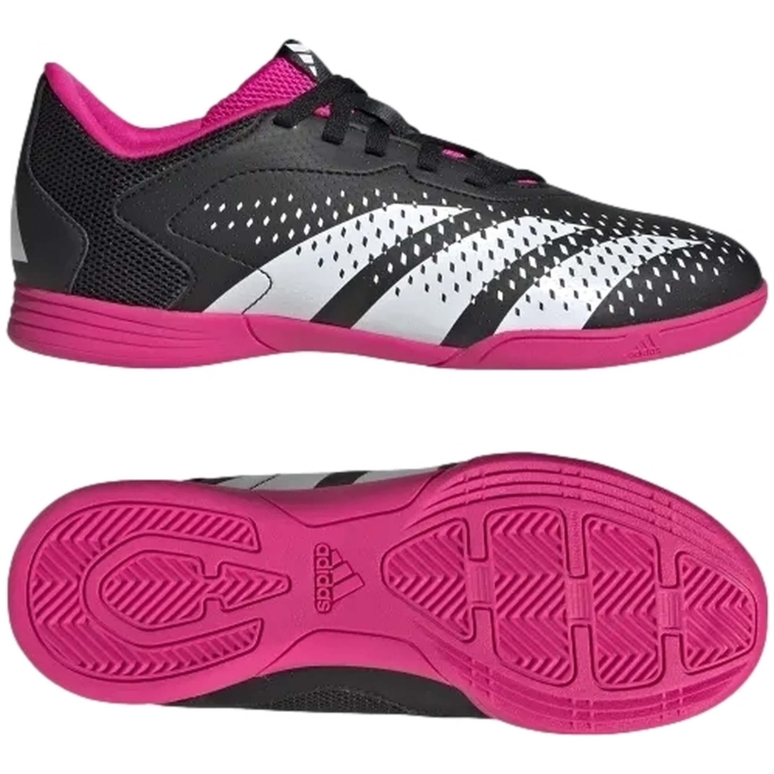 Botas de futsal Adidas modelo GW7088 para crianças 4/5