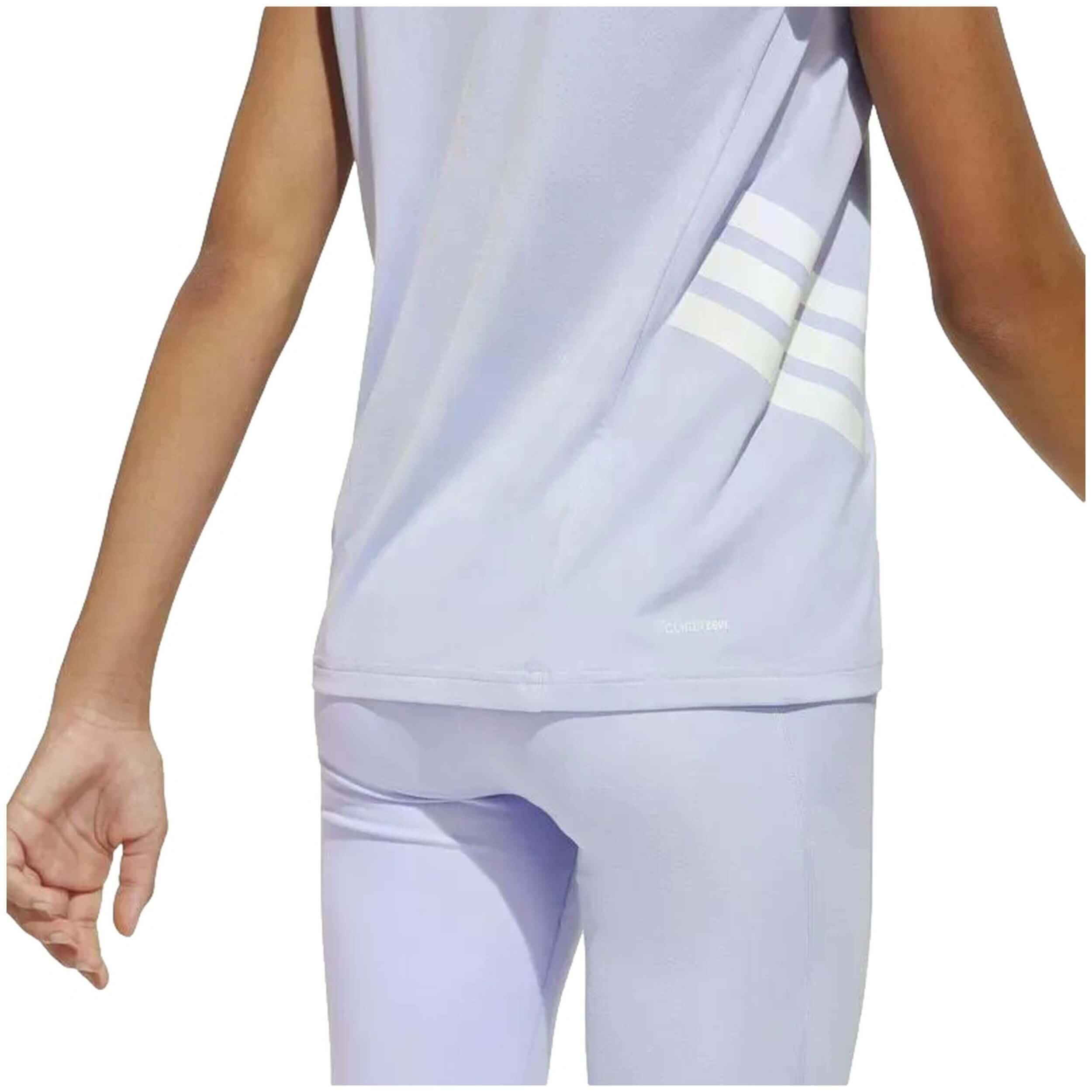 Maglia a maniche corte Adidas modello JJ0993 per unisex ragazzi 4/4