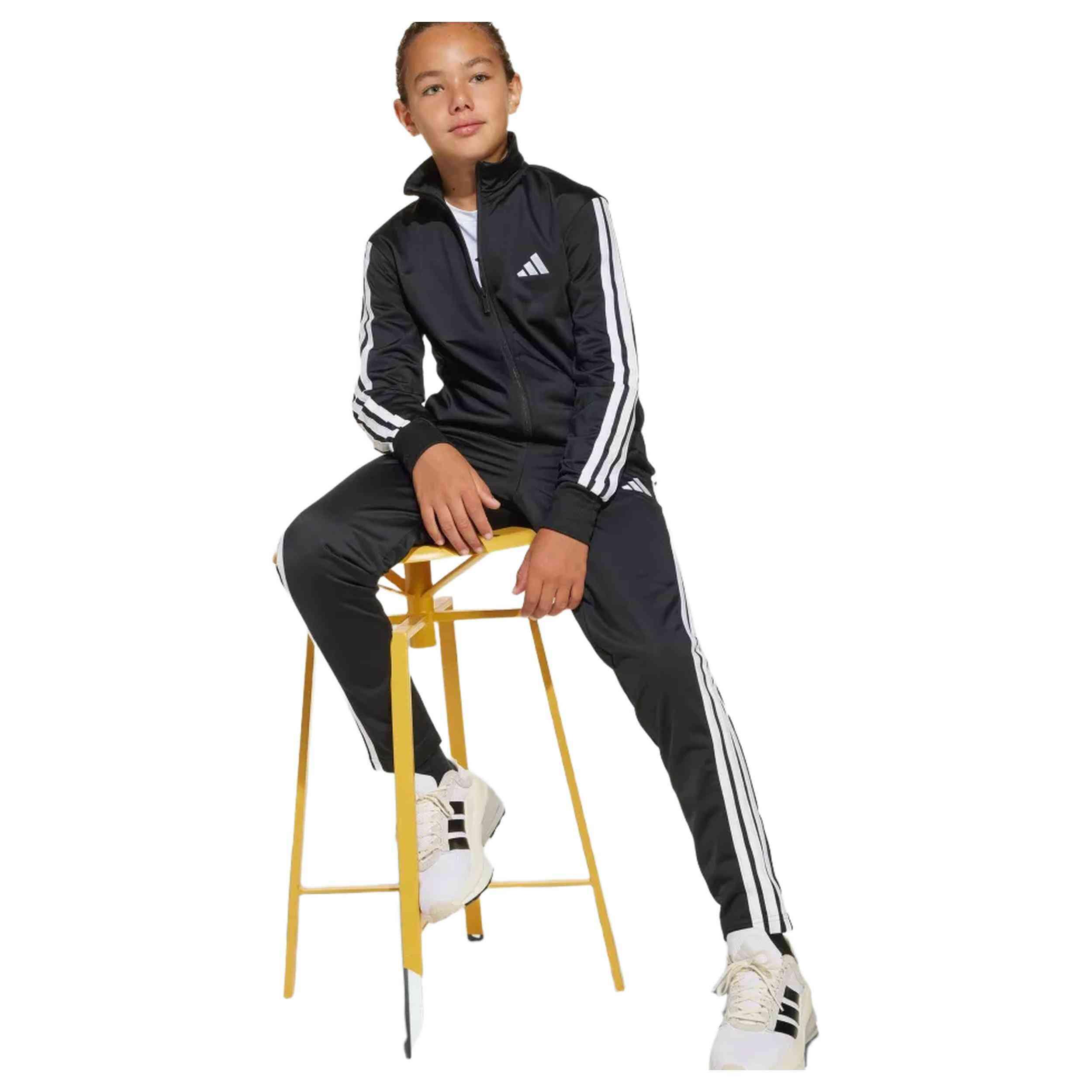 Fato de treino completo Adidas modelo JD6502 para crianças unissex 3/5