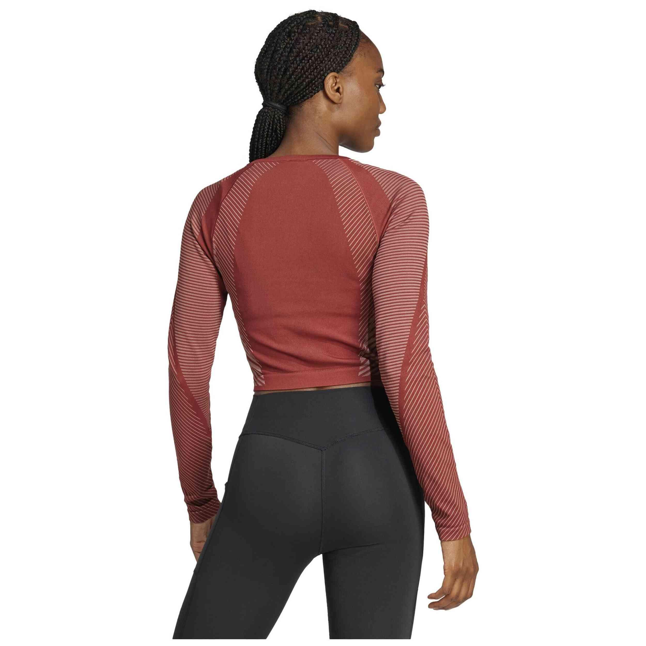 T-shirt à manches longues Adidas modèle JH1367 pour femmes 3/5