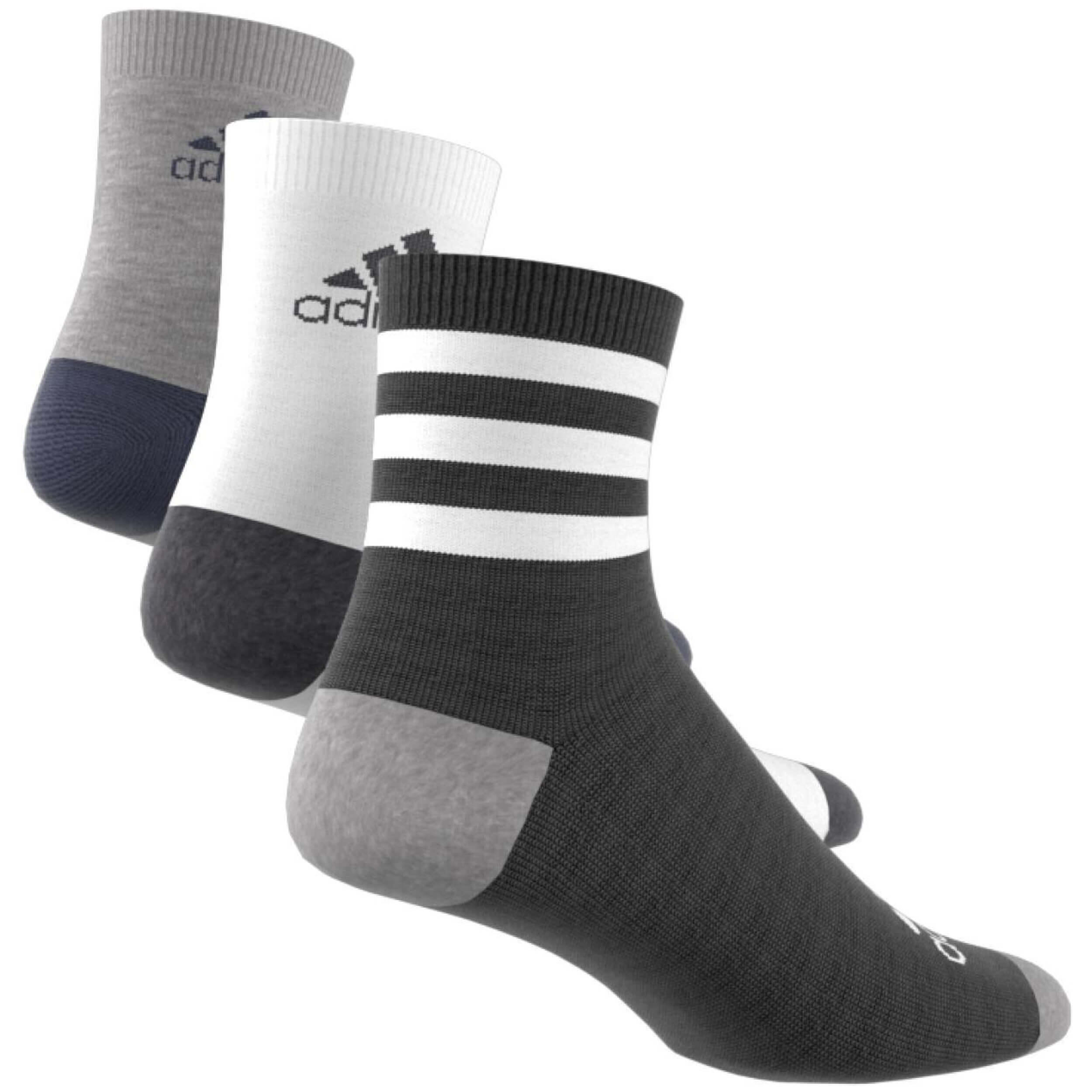 Chaussettes Adidas modèle HN5736 pour unisexe enfants 3/3