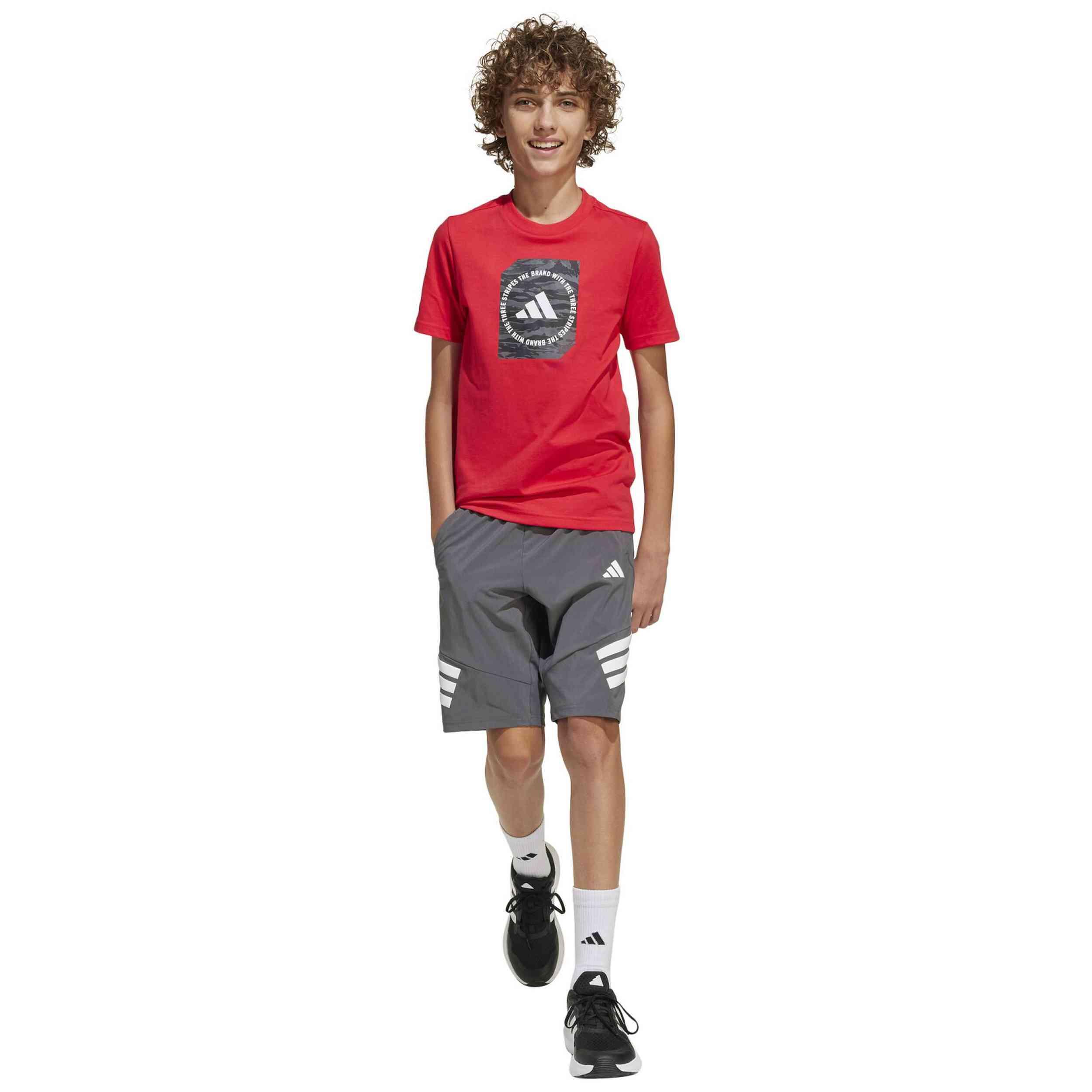 T-shirt met korte mouwen Adidas model JM8233 voor jongens 2/5