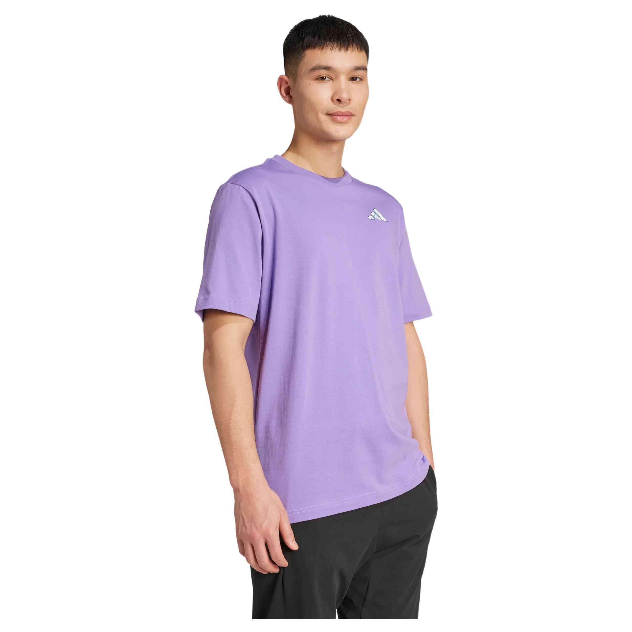 Maglia a maniche corte Adidas modello JI6757 per uomini 3/5