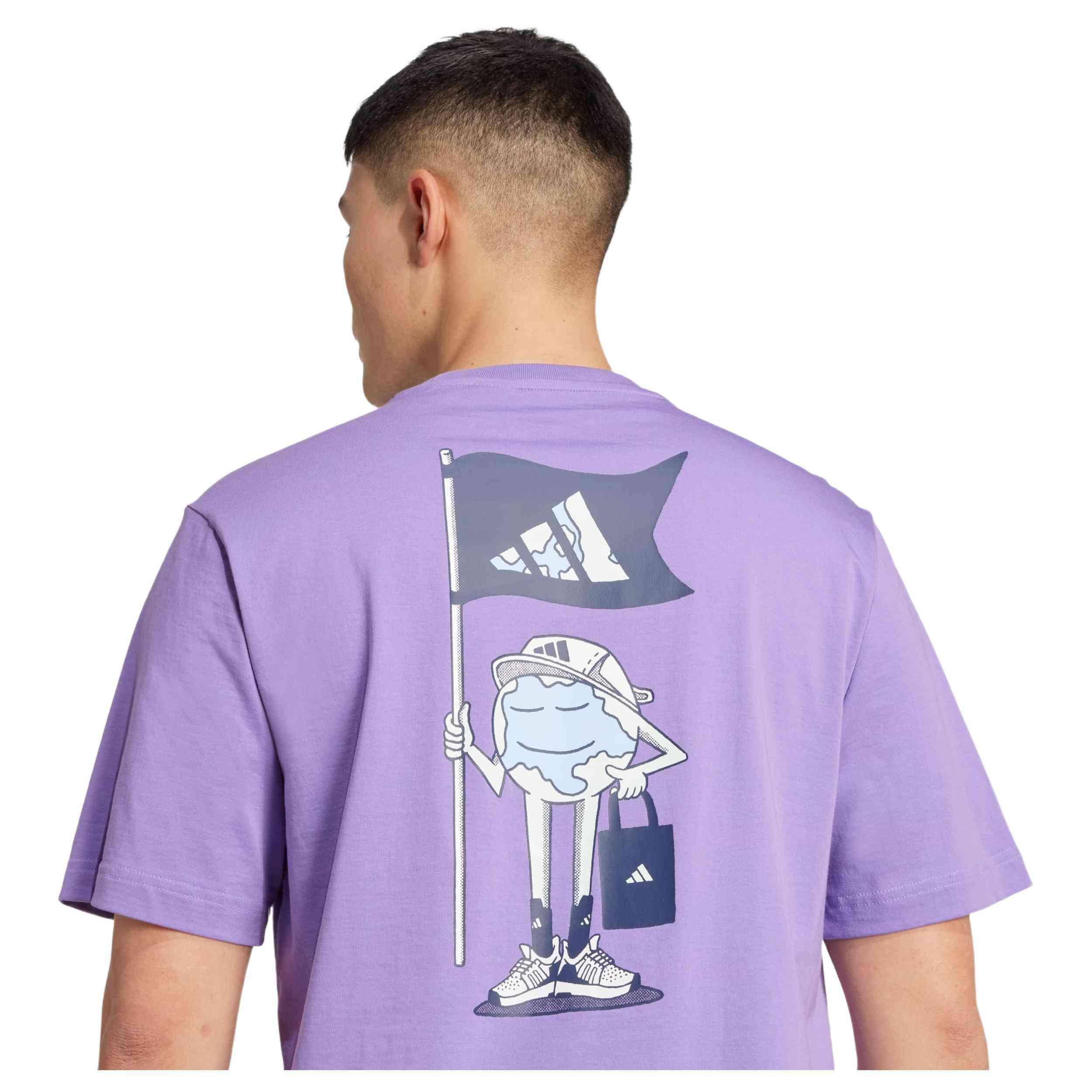 Maglia a maniche corte Adidas modello JI6757 per uomini 5/5