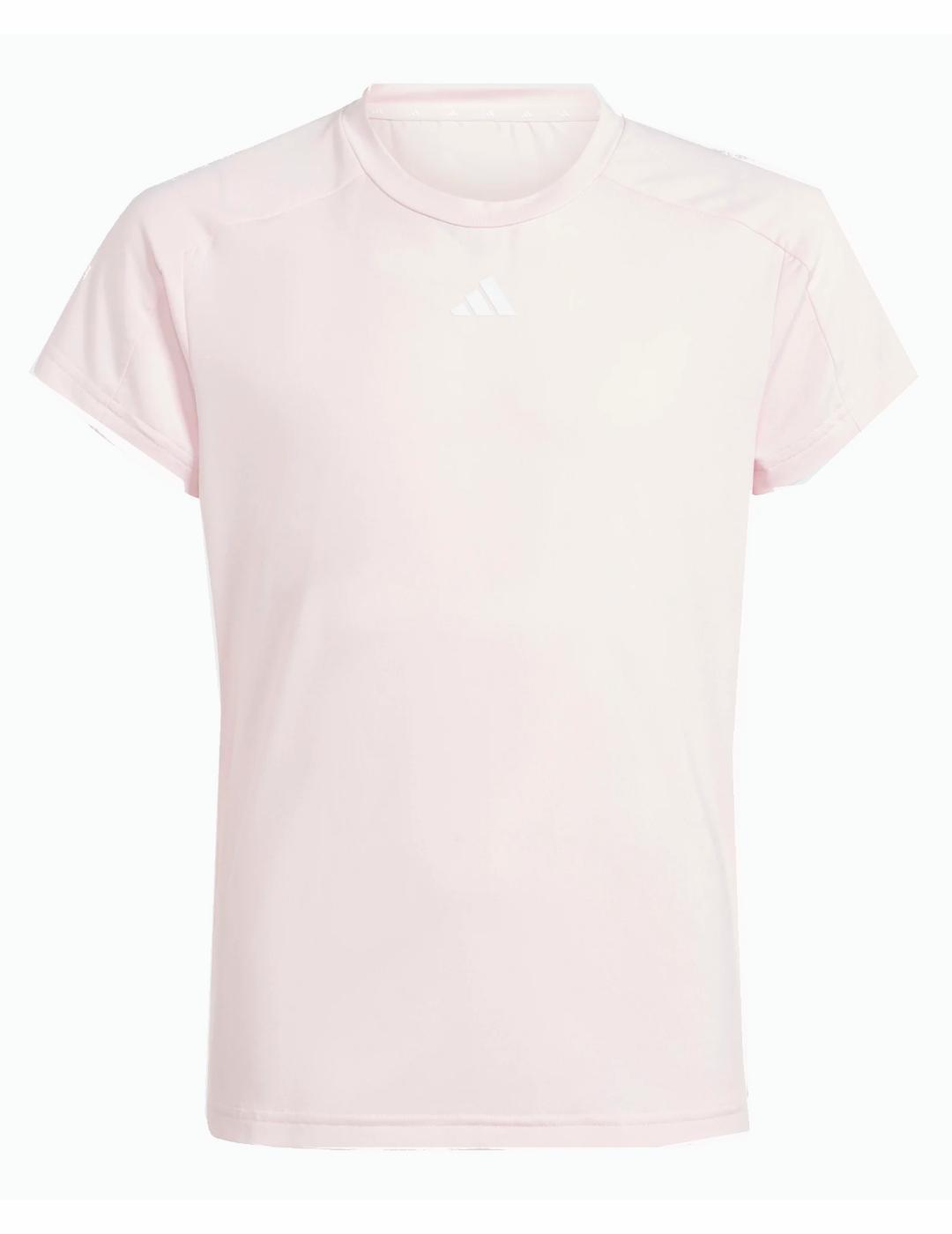 Ensemble pour fille Adidas Tr-es 3s Rose 3/7