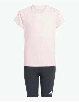 Ensemble pour fille Adidas Tr-es 3s Rose