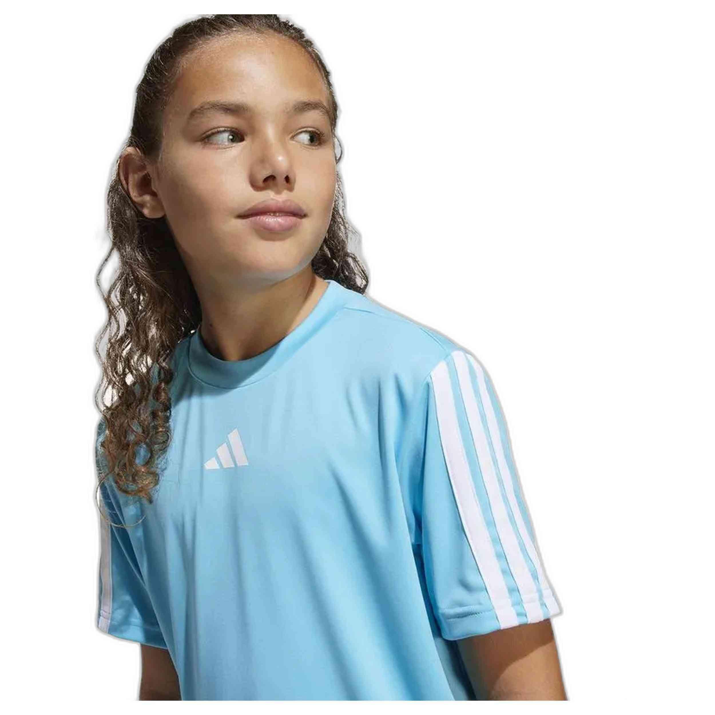 Maglia a maniche corte Adidas modello JJ1036 per unisex ragazzi 3/3