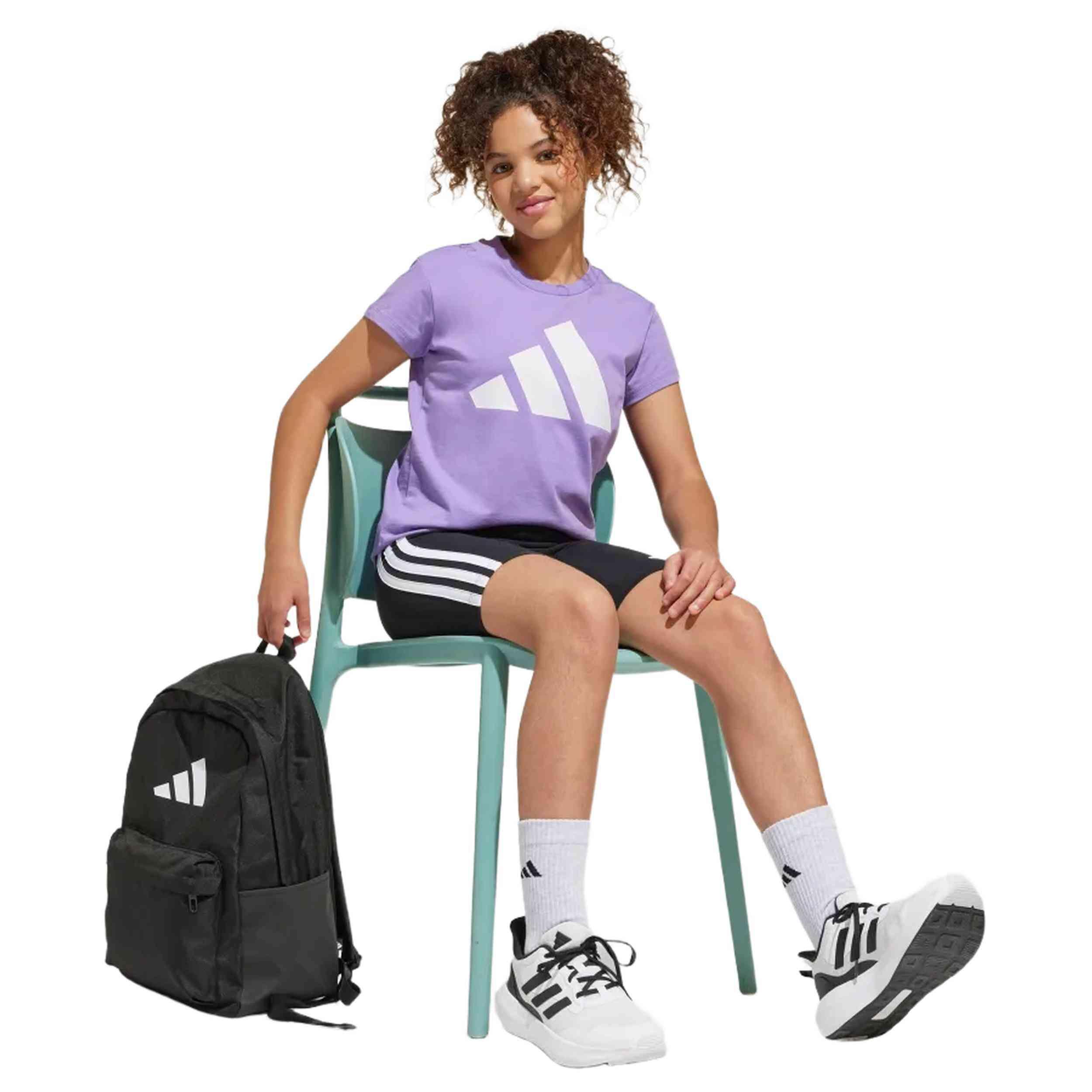 T-shirt Adidas modèle JC9625 pour filles 3/5