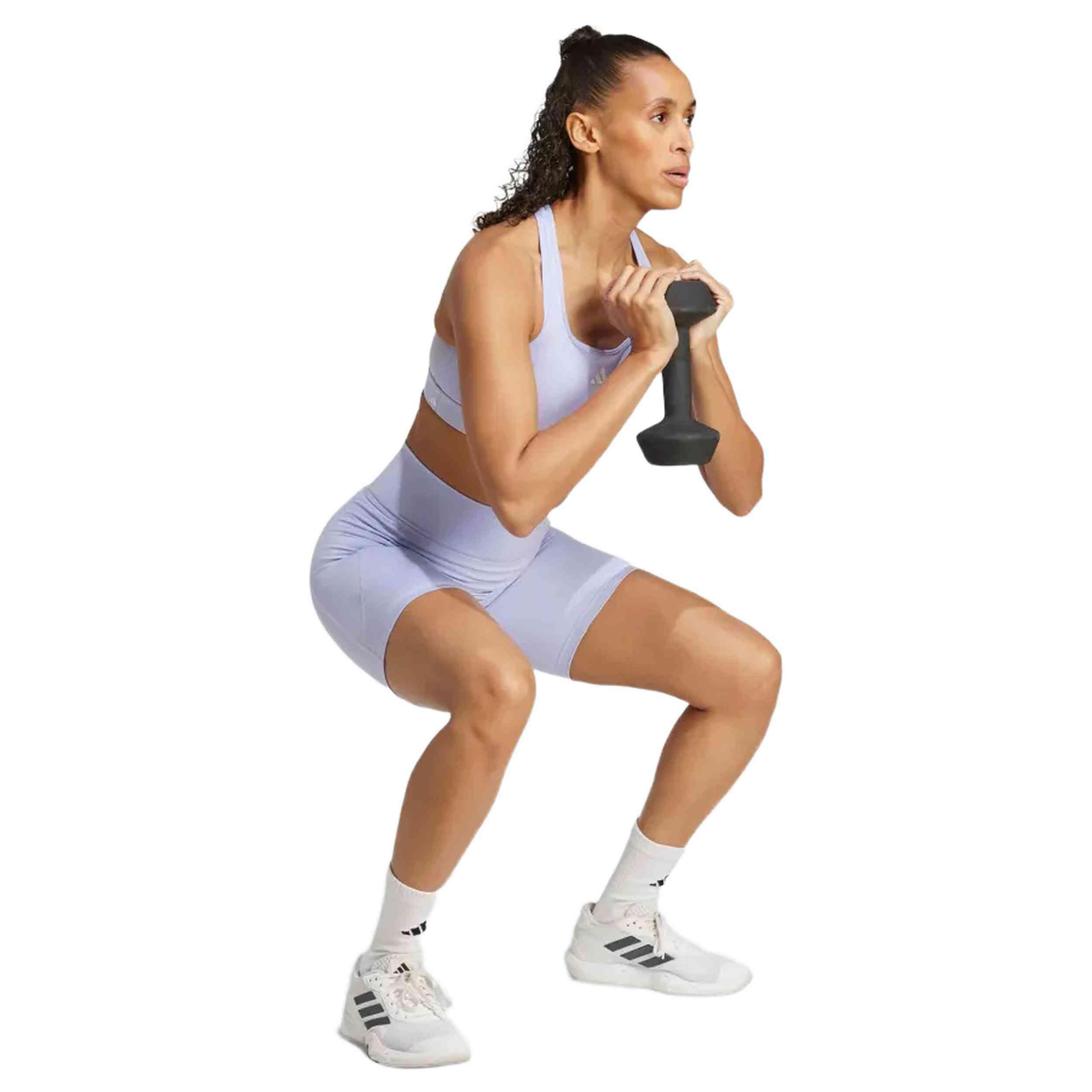 Legging court Adidas modèle JI5521 pour femmes 3/5