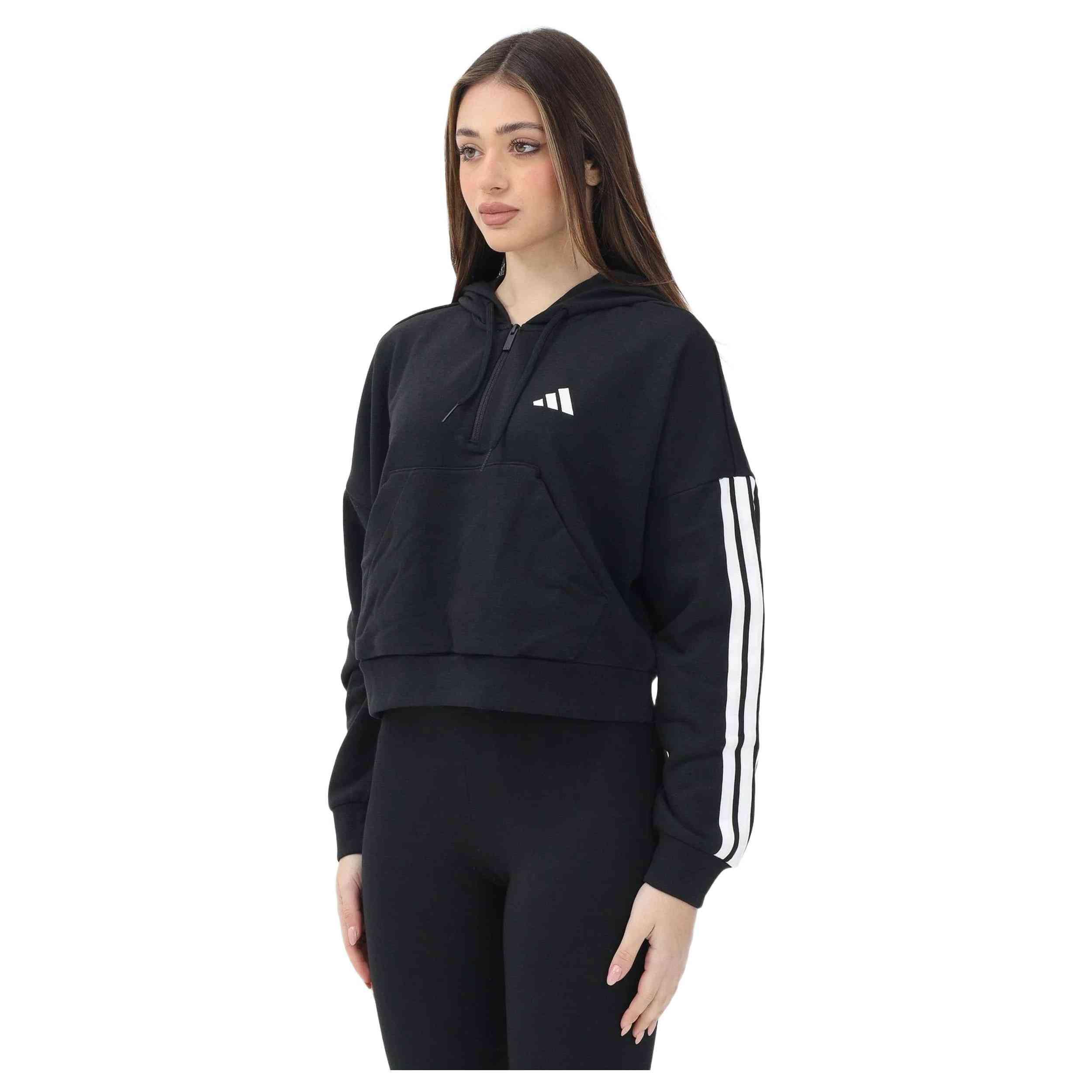 Adidas - Sweat À Capuche Adidas Modèle Jn1956 Pour Femmes - Sweat-shirt - Noir - Decathlon