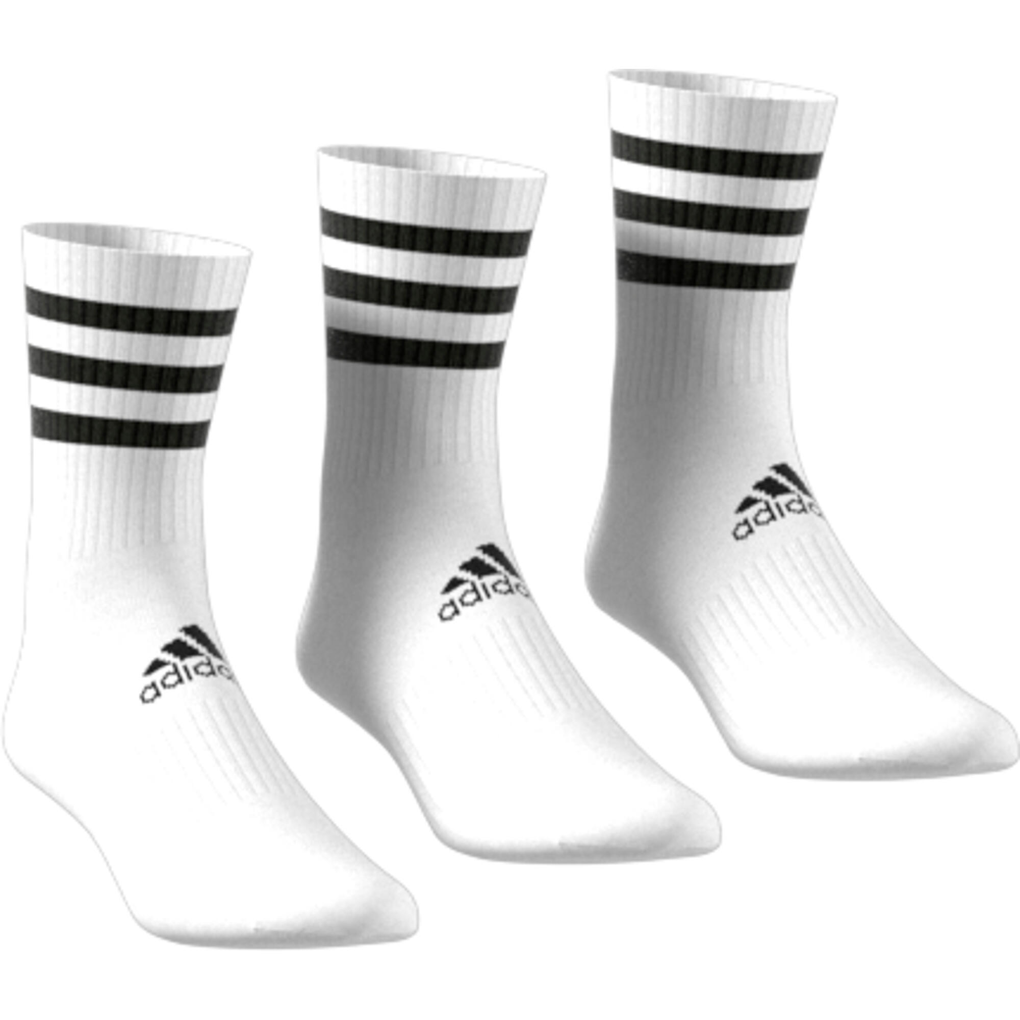 3 Paar adidas CSH CREW 3p Tennissocken Sportspocken Unisex 2/2