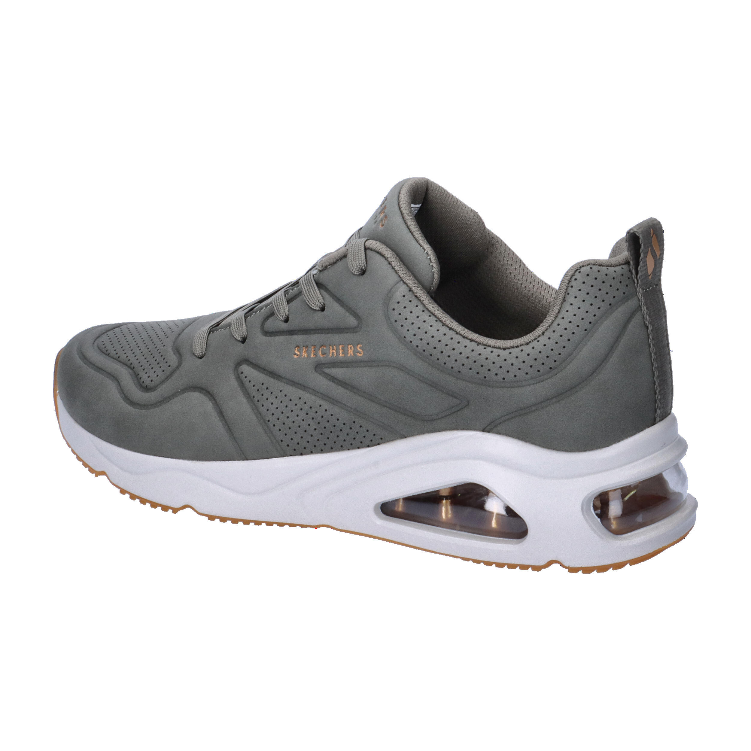 Baskets Skechers Modèle Tres-air Uno - Ah - Couleur Vert 11/15