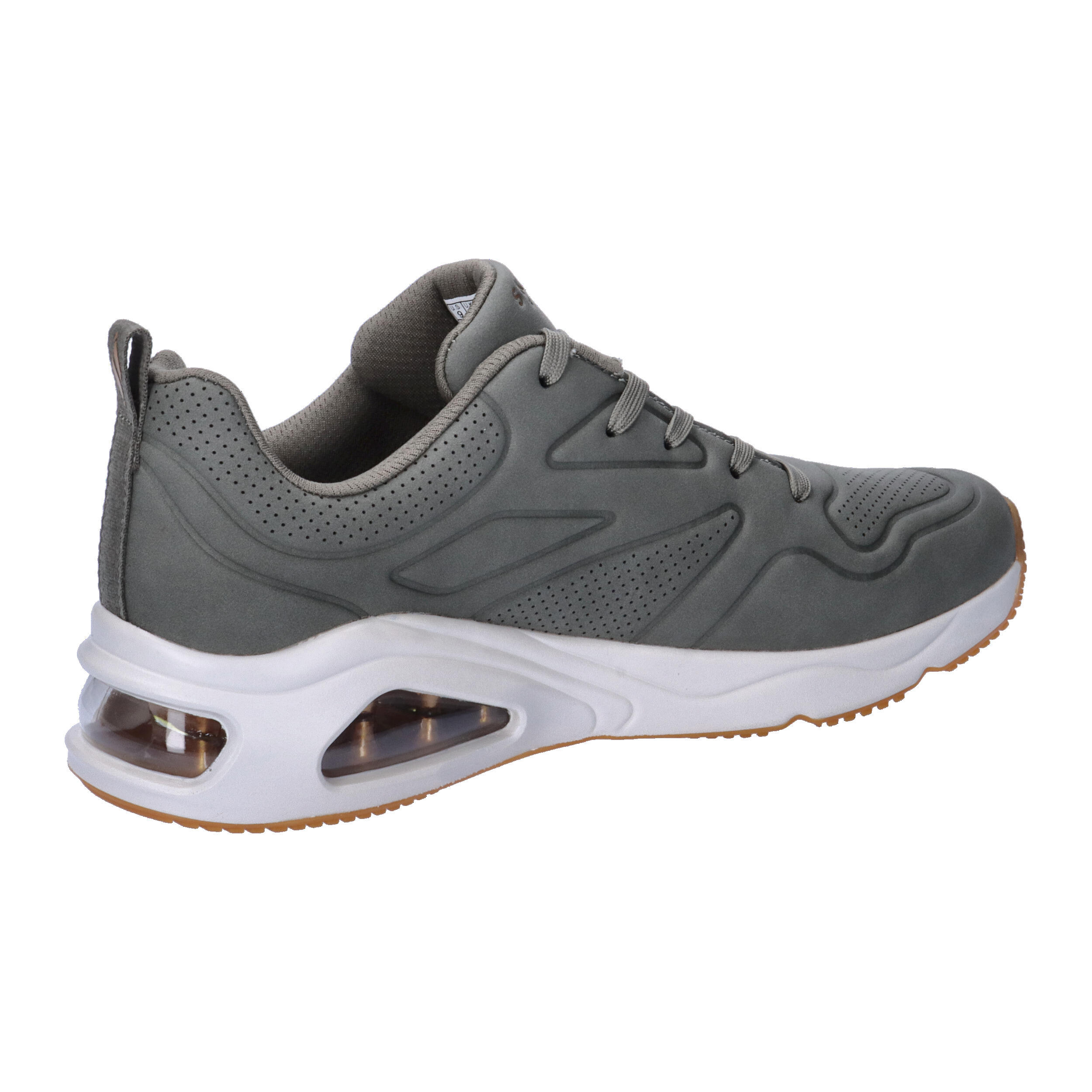 Baskets Skechers Modèle Tres-air Uno - Ah - Couleur Vert 7/7