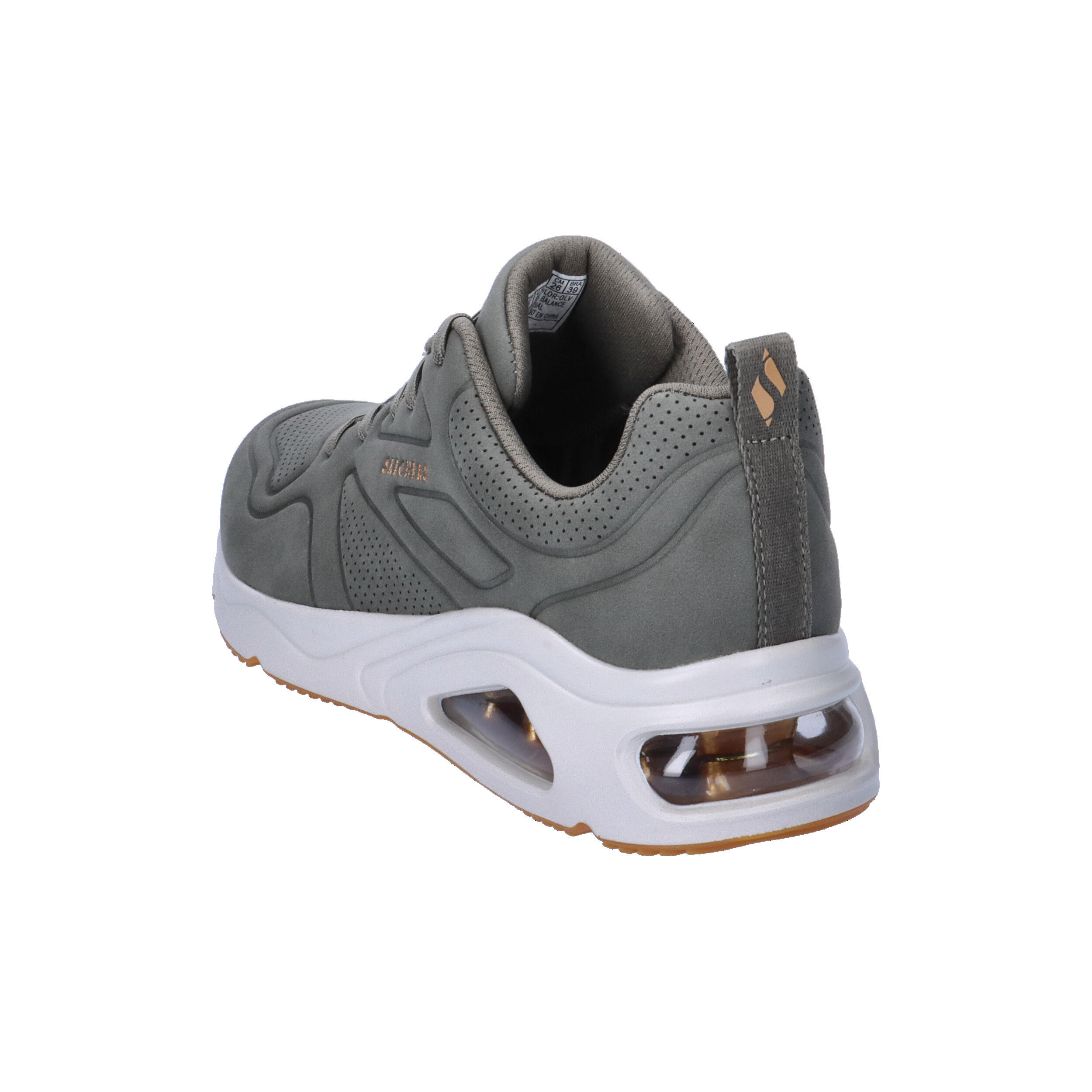 Baskets Skechers Modèle Tres-air Uno - Ah - Couleur Vert 12/15