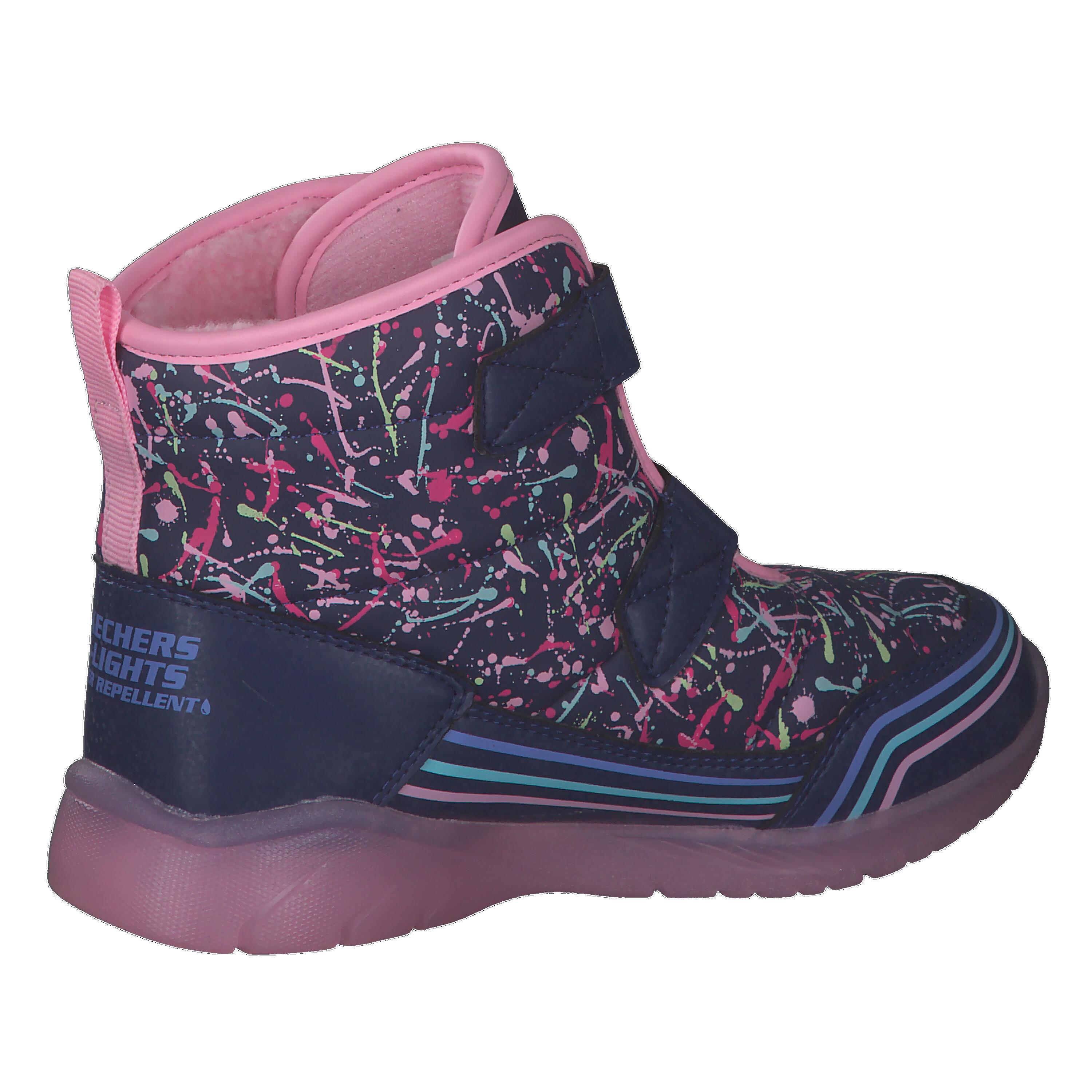 Bottes Skechers Lights Illumi, Violet, Enfants 7/7