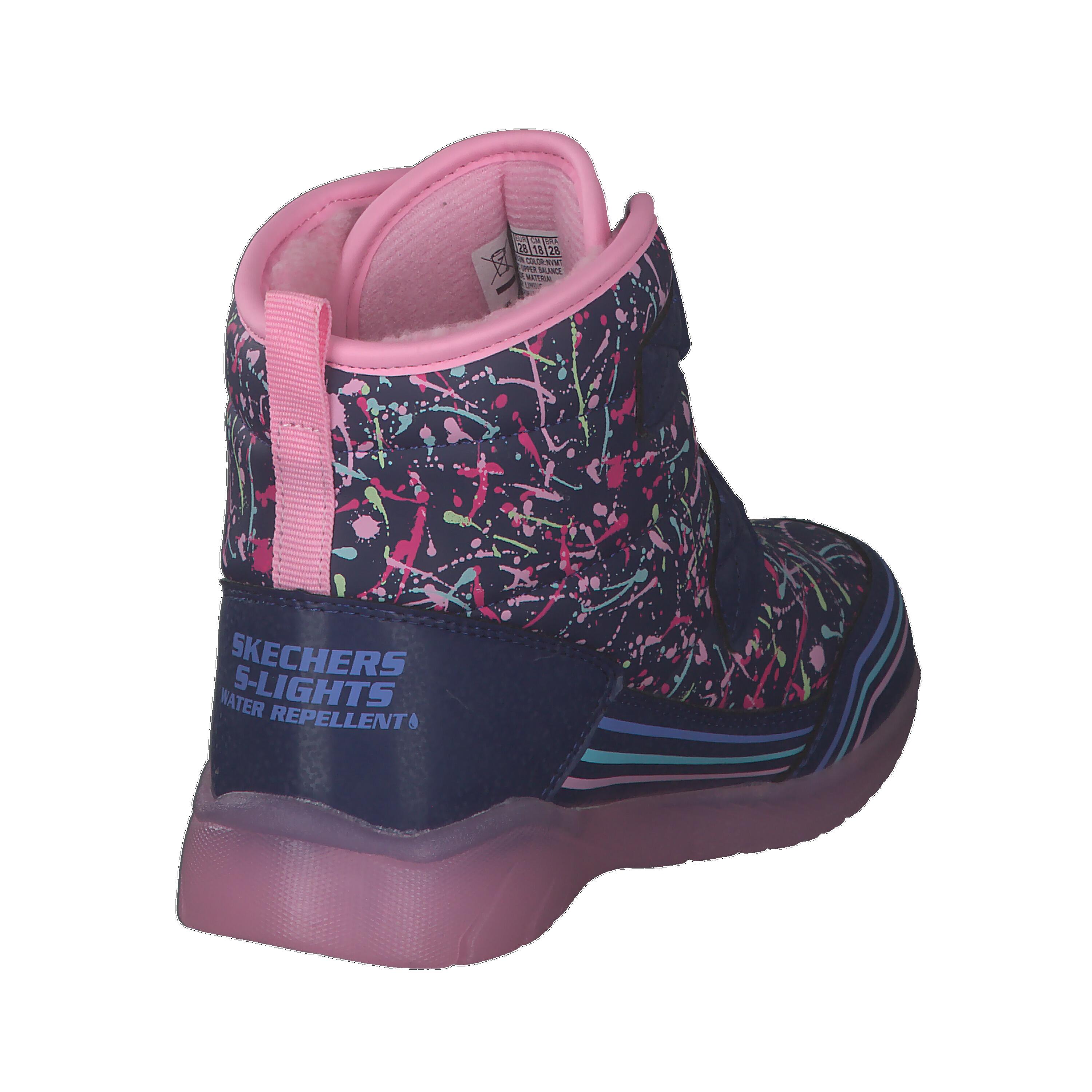 Bottes Skechers Lights Illumi, Violet, Enfants 6/7