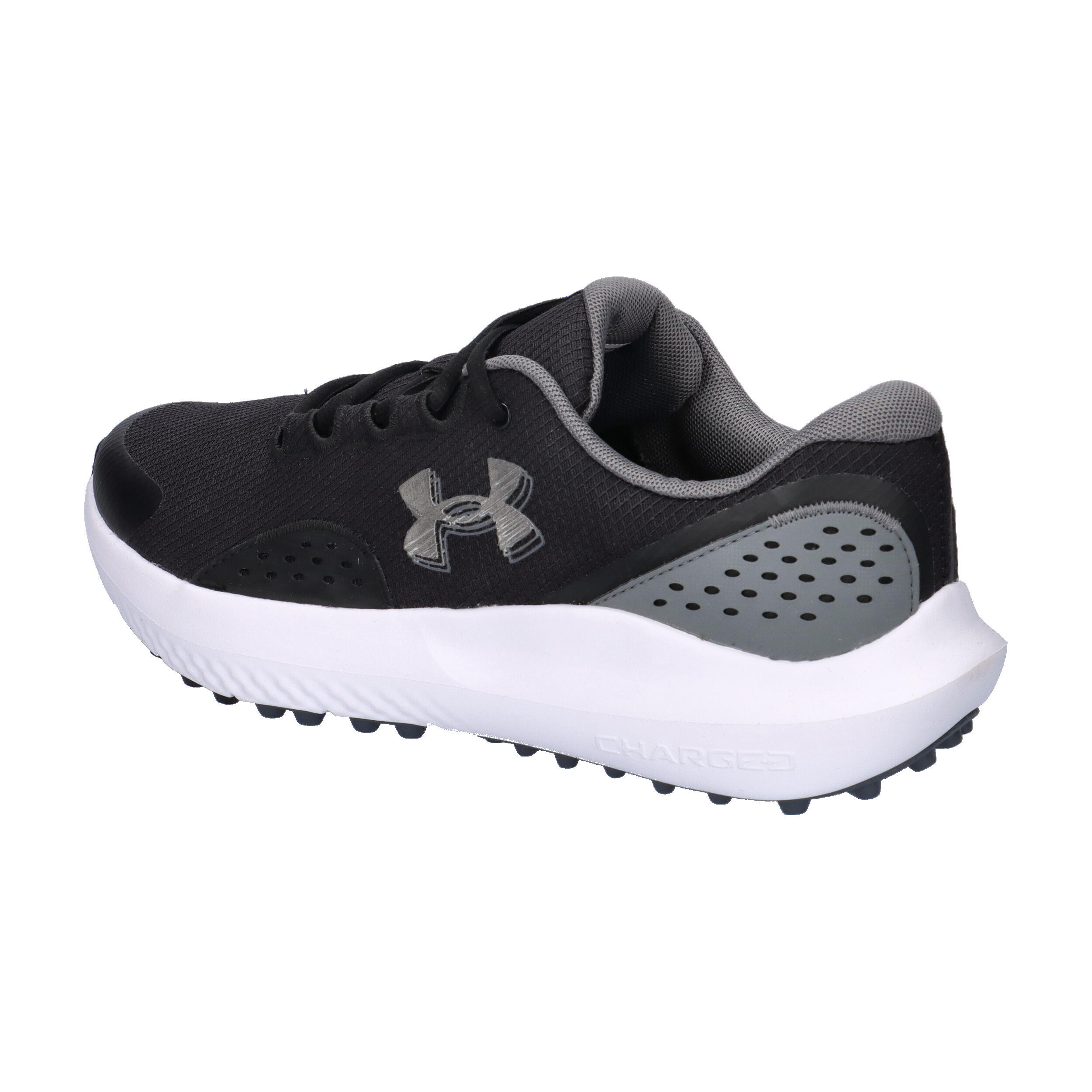 Herren Under Armour Surge Golfschuhe Schwarz Schwarz 10/14