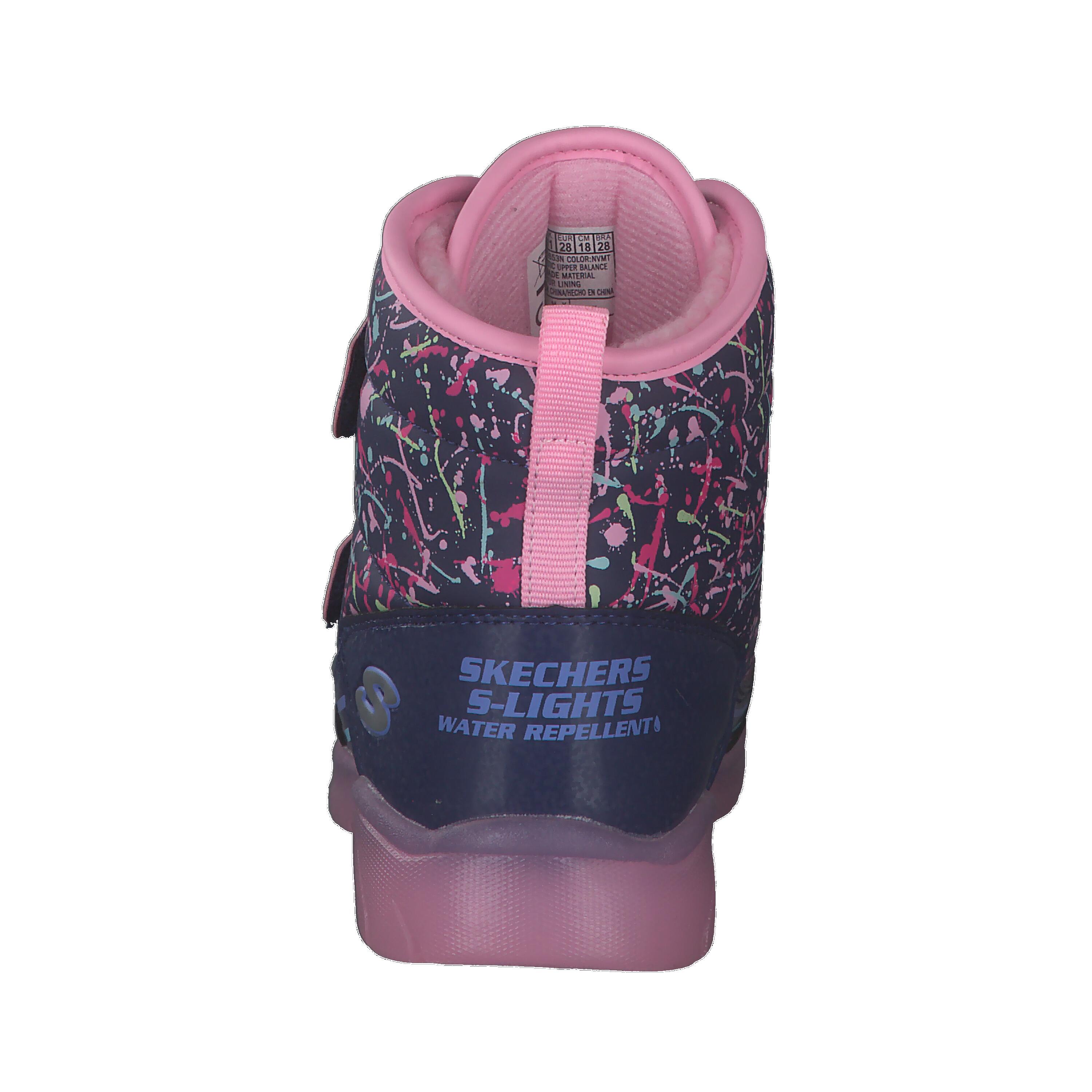 Skechers Mädchen Stiefel S Lights-Illumi-Brights-Power Paint 302653N 13/15