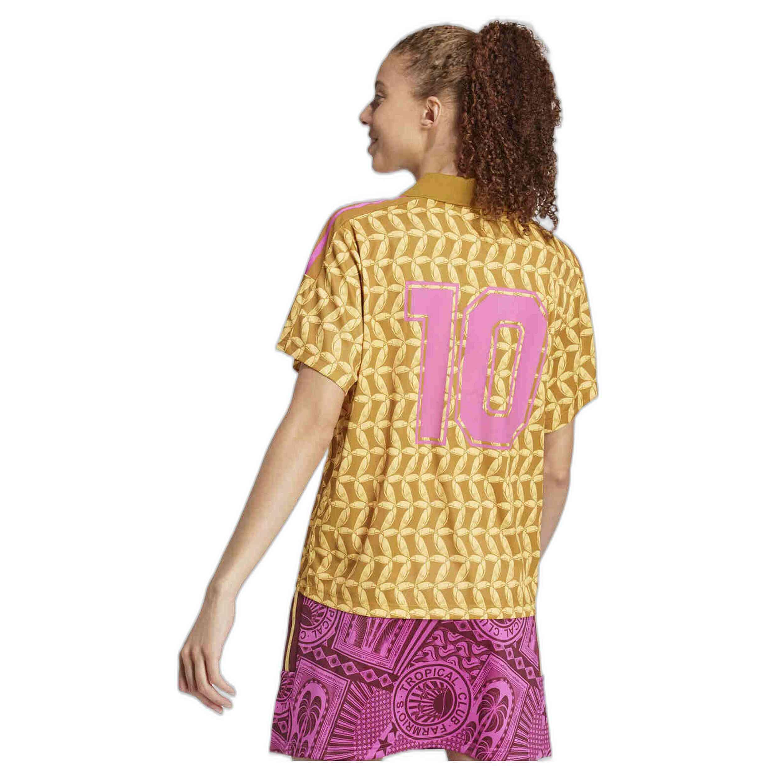 Korte mouw poloshirt Adidas voor vrouwen 2/5