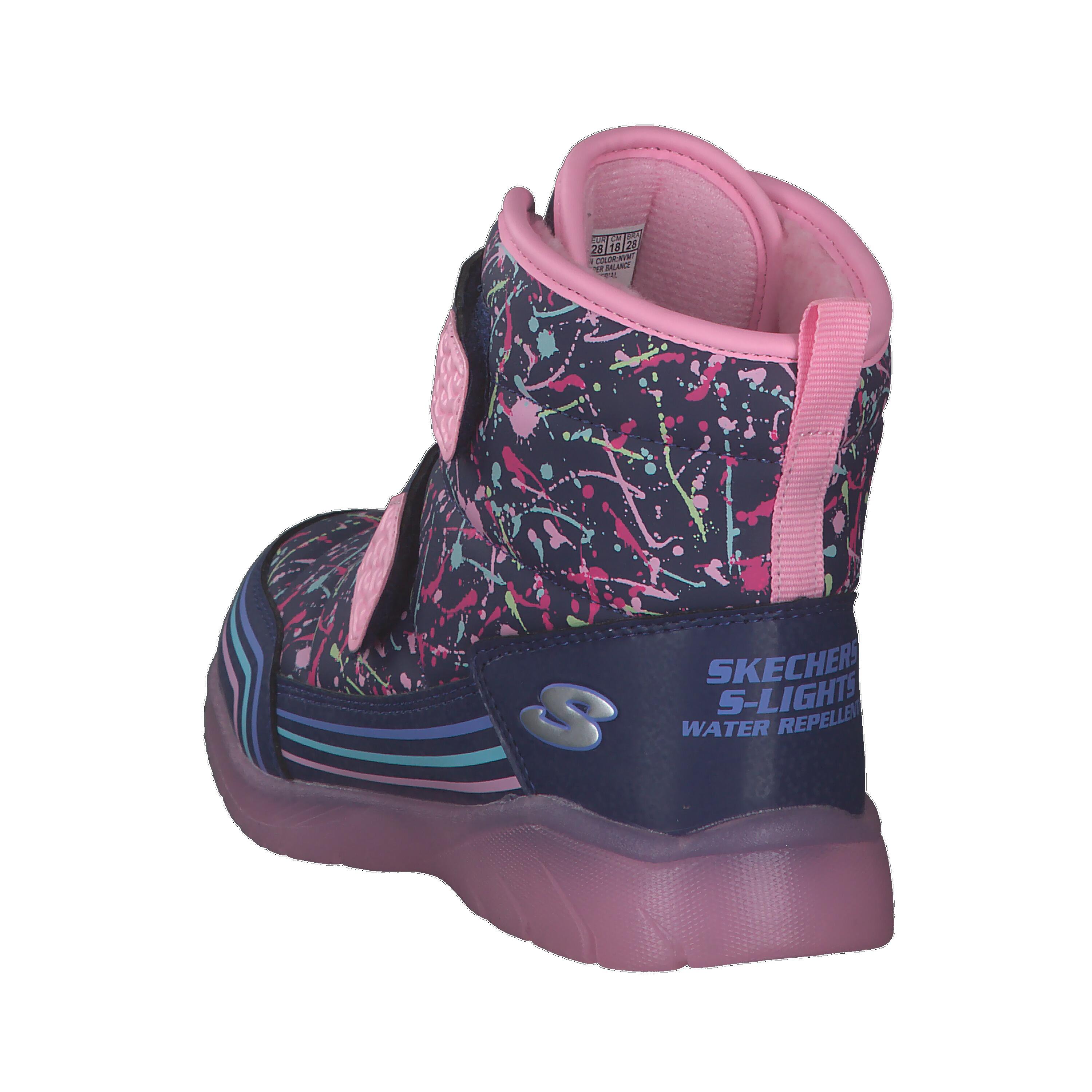 Skechers Mädchen Stiefel S Lights-Illumi-Brights-Power Paint 302653N 12/15