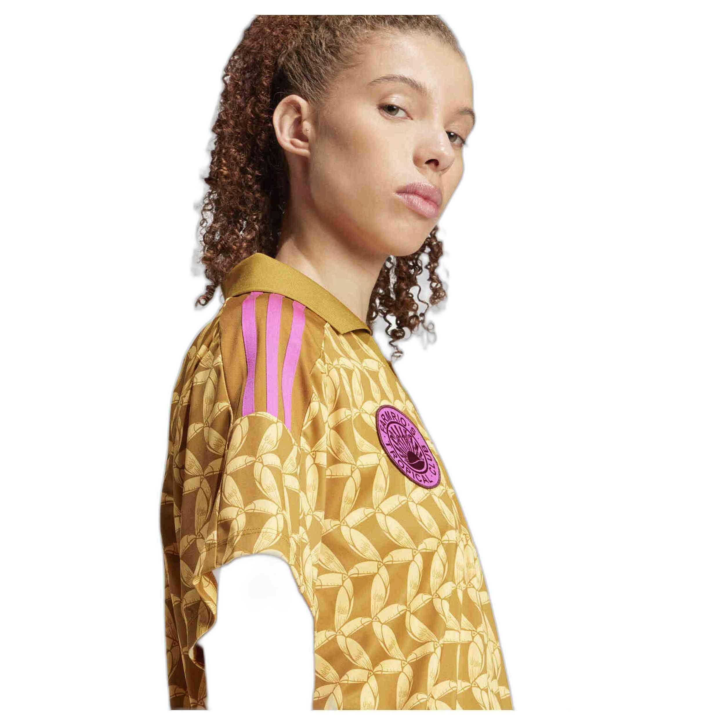 Korte mouw poloshirt Adidas voor vrouwen 5/5