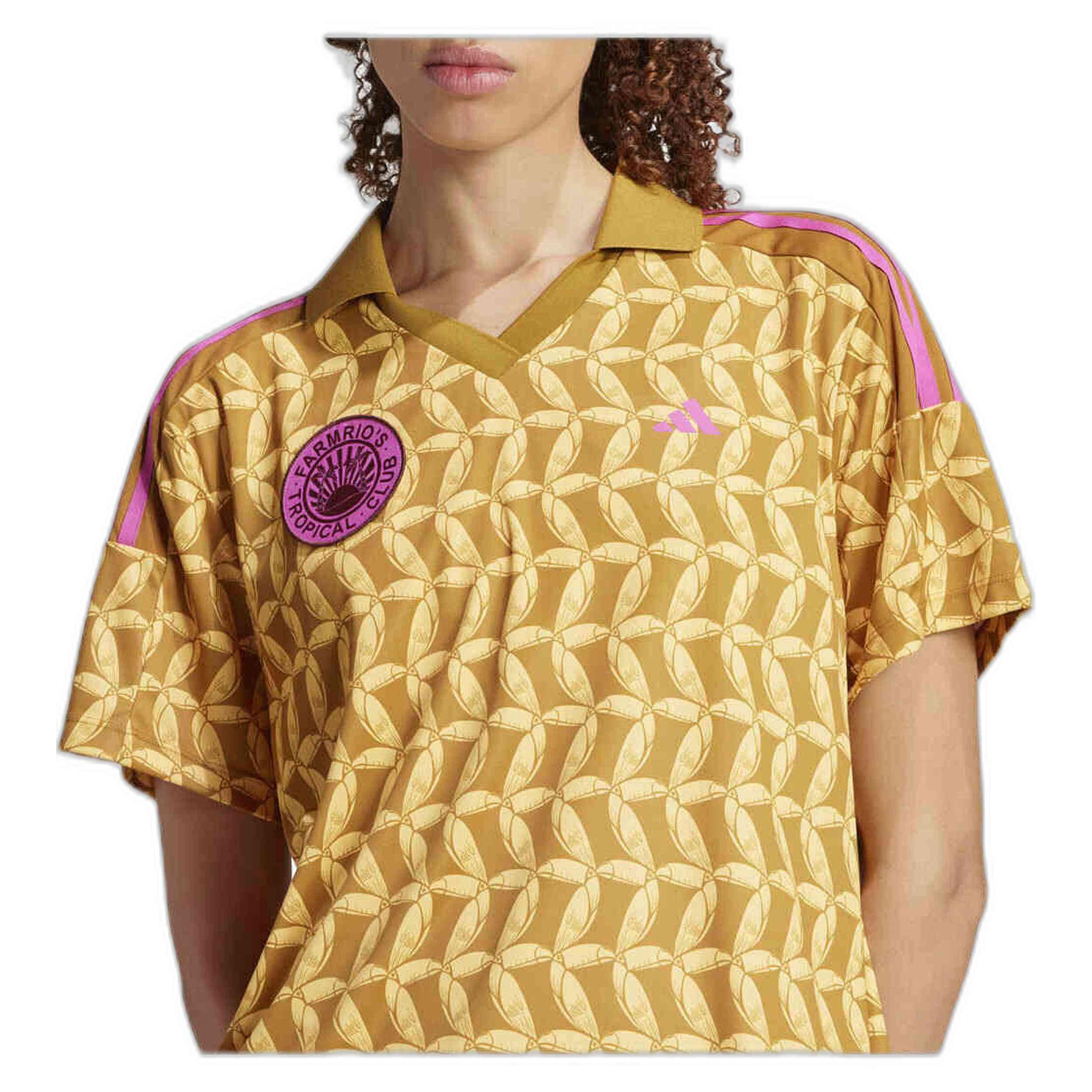 Korte mouw poloshirt Adidas voor vrouwen 4/5