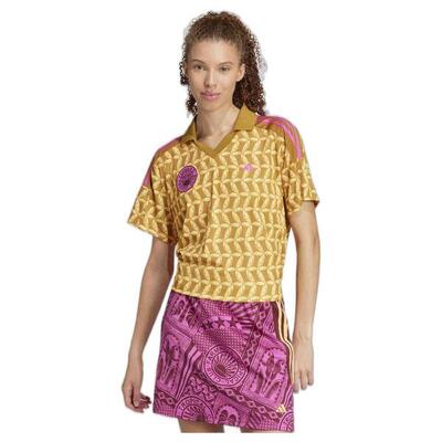 Korte mouw poloshirt adidas model jd6303 voor vrouwen