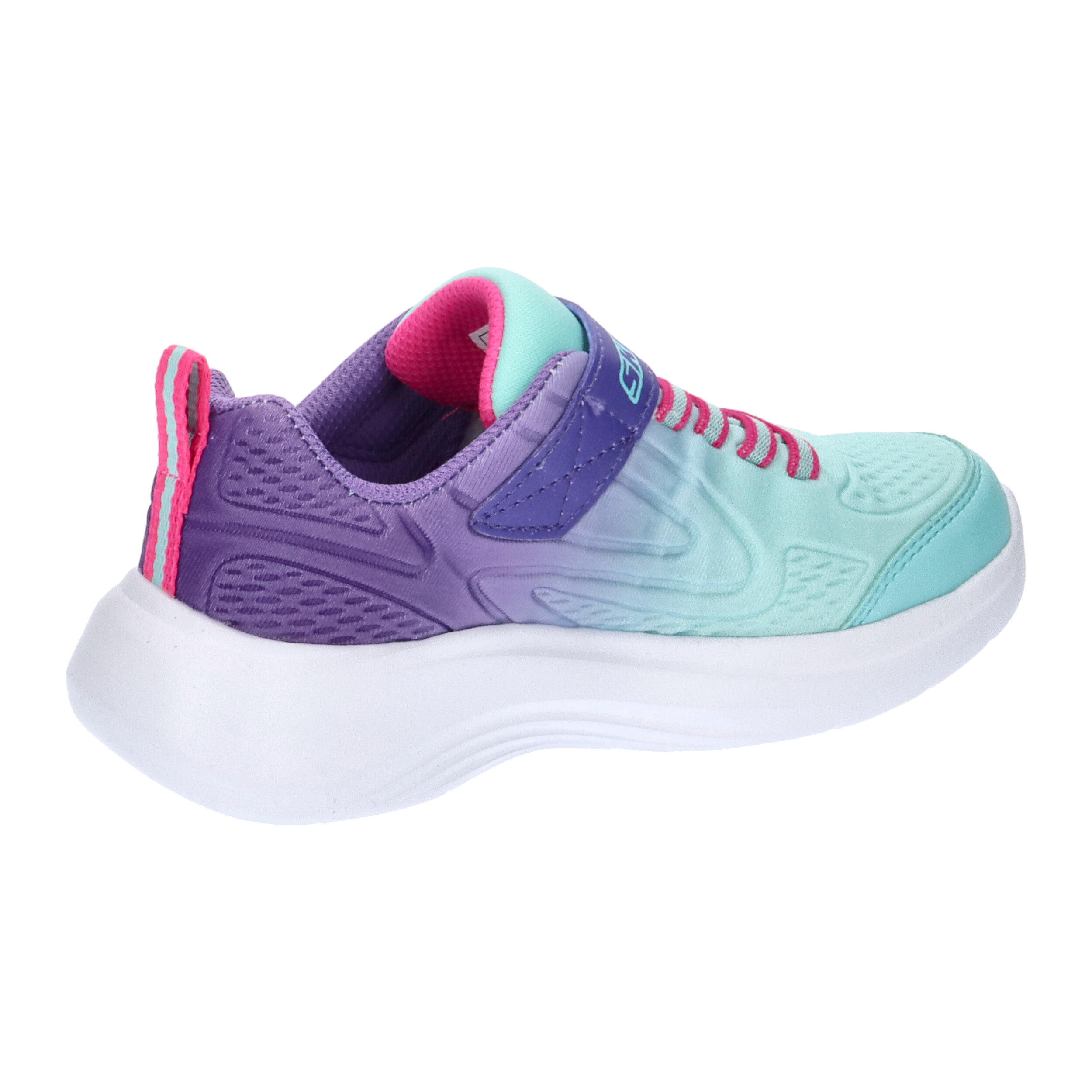 SKECHERS Enfants SELECTORS SWEET SWIRL Sneakers Pourpre tacheté / Turquoise 7/7
