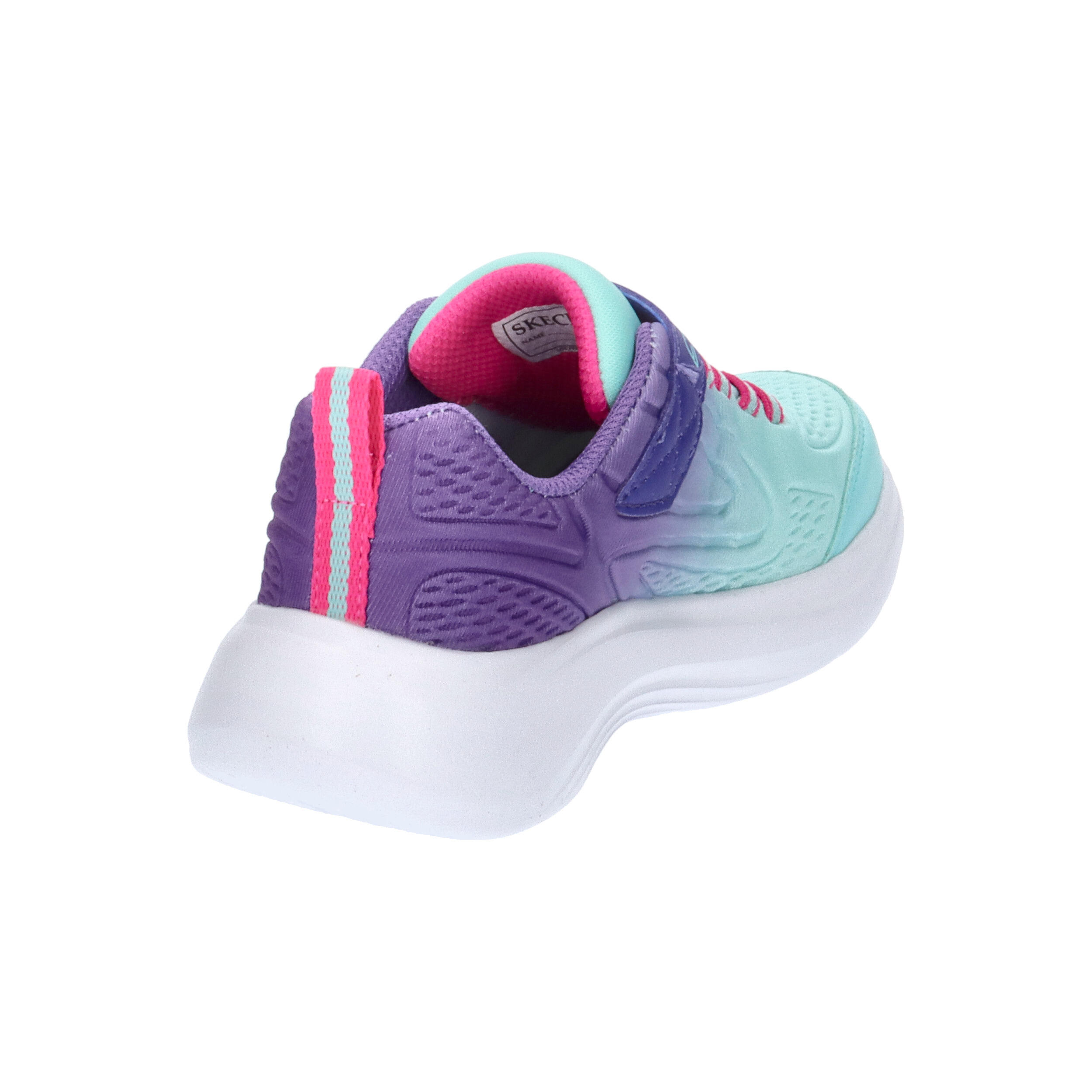 SKECHERS Enfants SELECTORS SWEET SWIRL Sneakers Pourpre tacheté / Turquoise 6/7