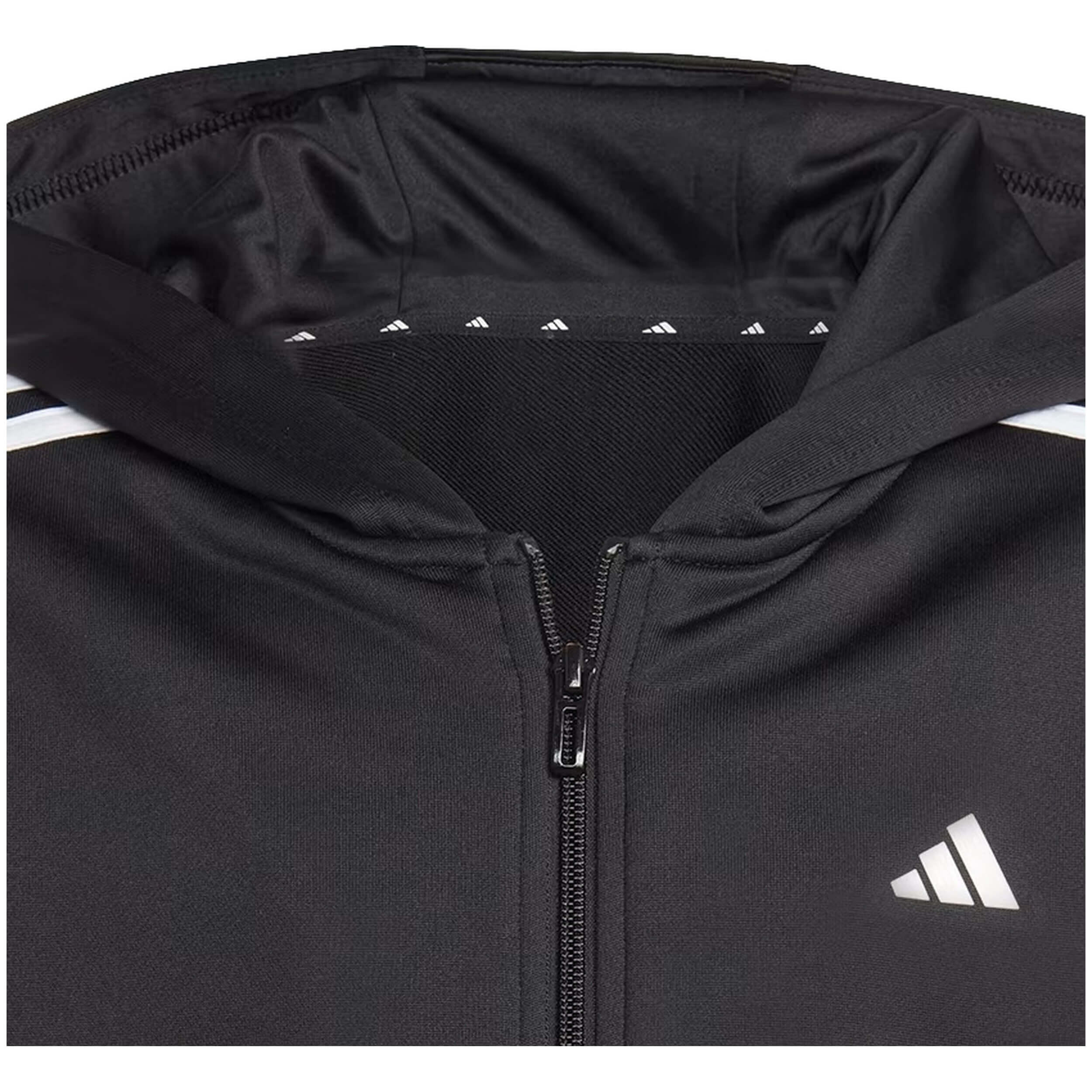 Felpa con cappuccio Adidas modello HY1102 per unisex ragazzi 3/5