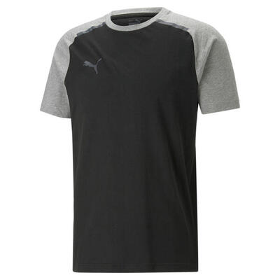 Puma teamcup casuals t-shirt zwart 2xl