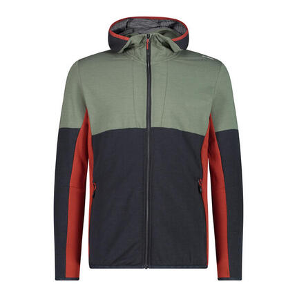 CMP Herren Fleecejacke MAN JACKET FIX HOOD 34L7647