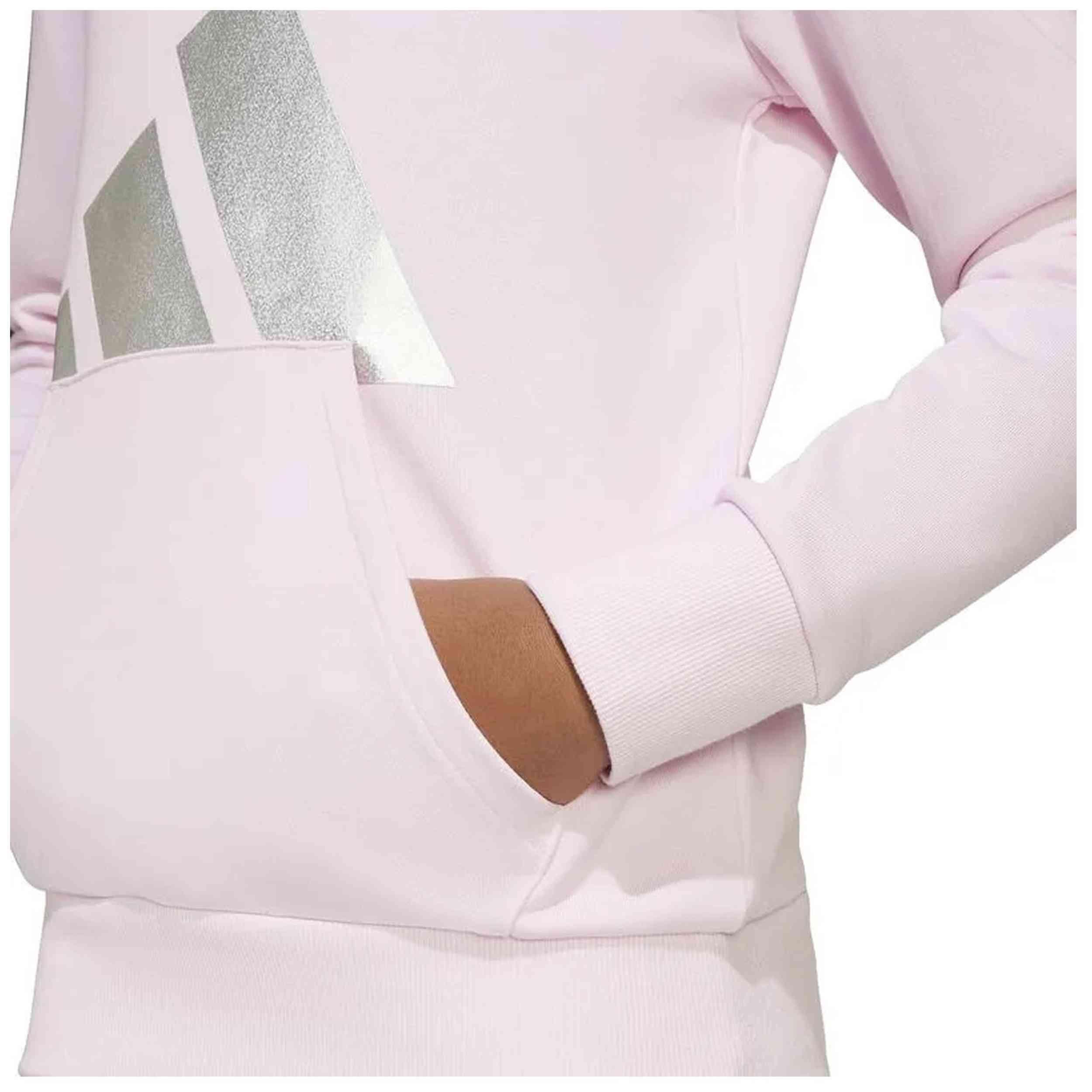Sweat à capuche Adidas modèle JI6224 pour filles 3/5