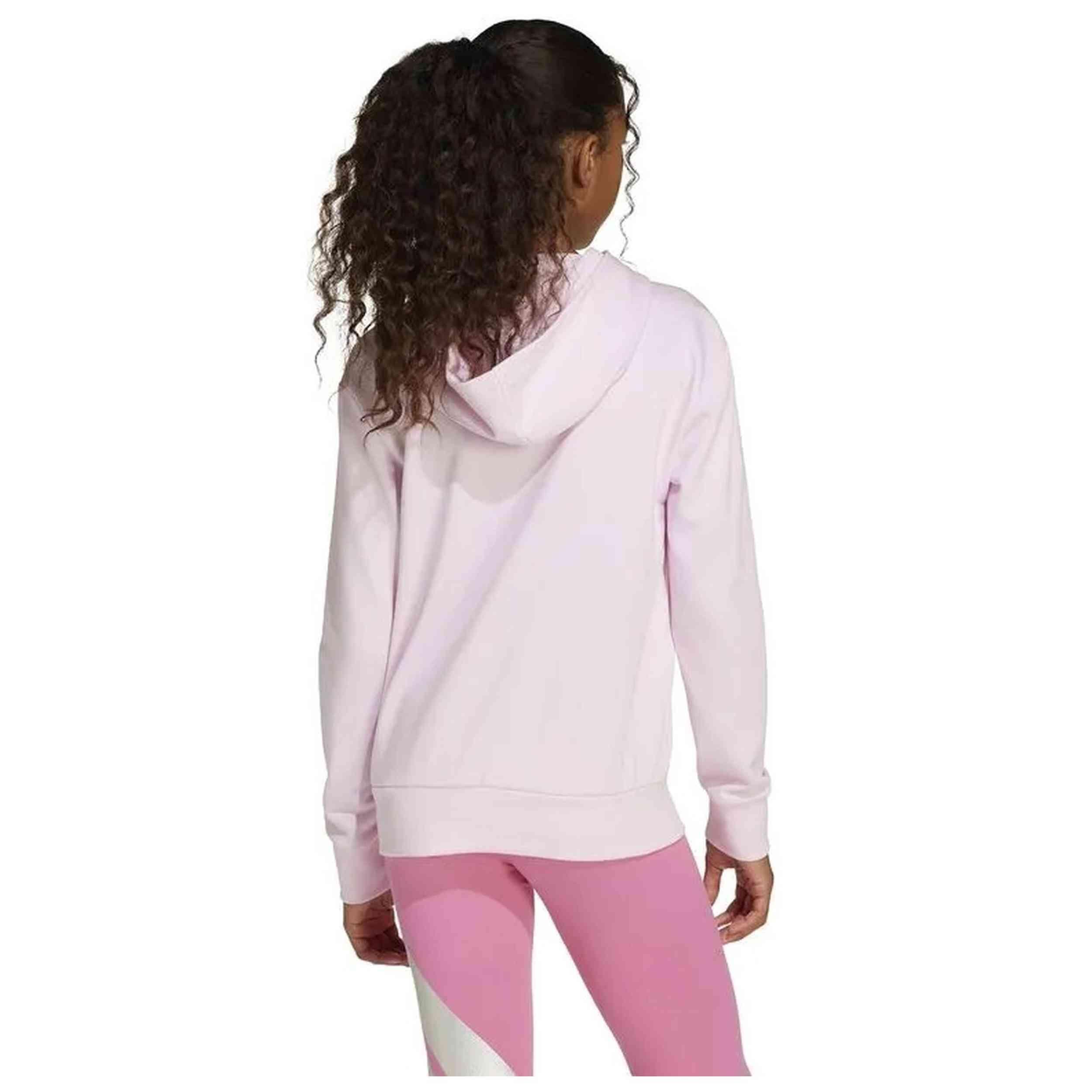 Sweat à capuche Adidas modèle JI6224 pour filles 2/5