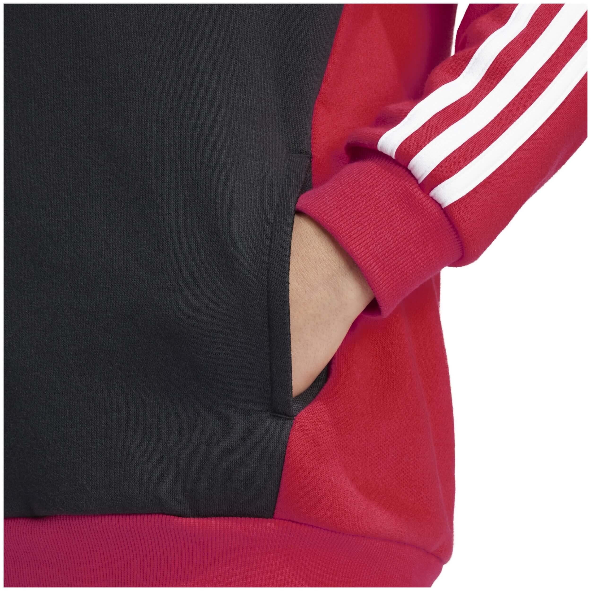 Felpa con cappuccio Adidas modello IW7953 per ragazzi 5/5
