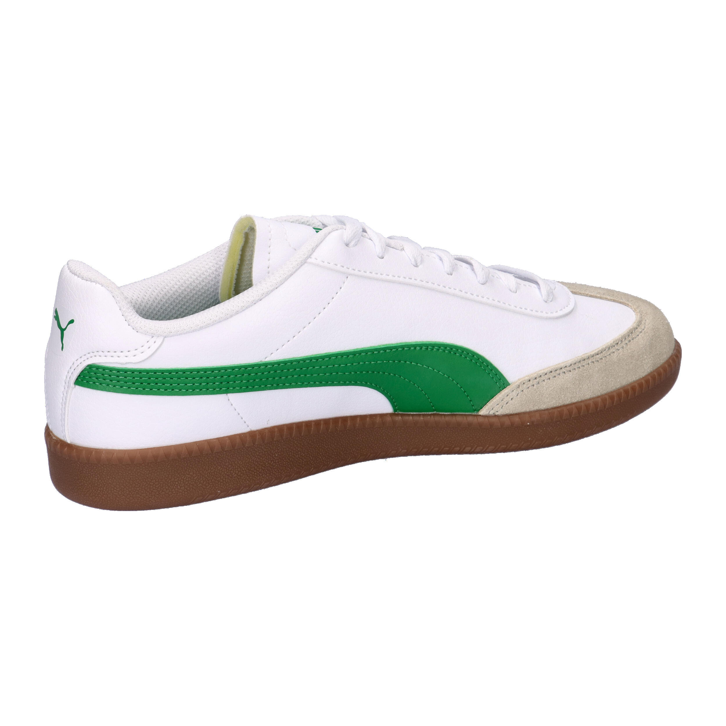 Puma 9-T Unisex Sneaker Turnschuhe 398174 18 weiss/hellgrün 15/15