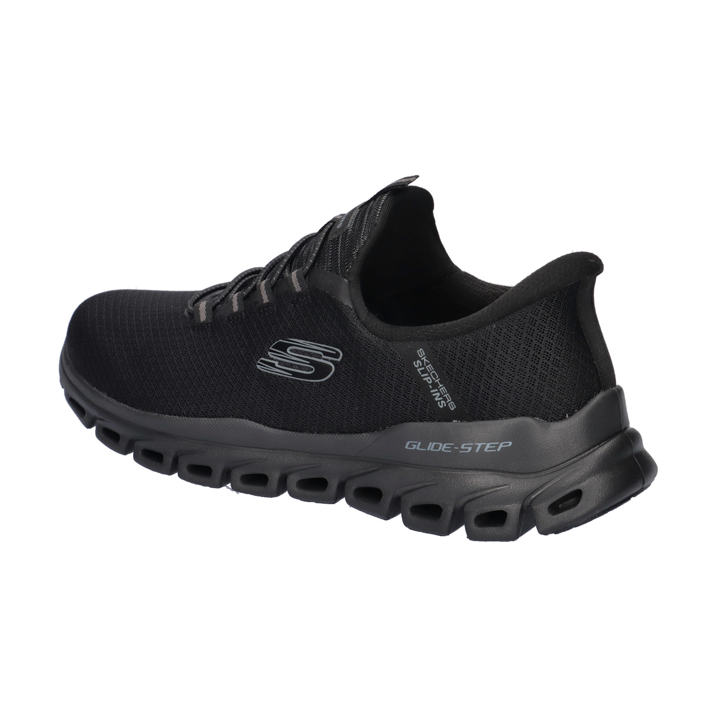 Scarpe da ginnastica Skechers Glide-step - Noxus, Nero, Uomini 3/7