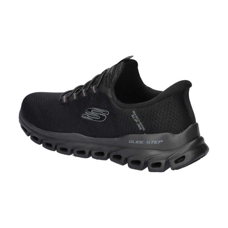 Baskets Homme Baskets Skechers 233010 Bleu Noir Skechers