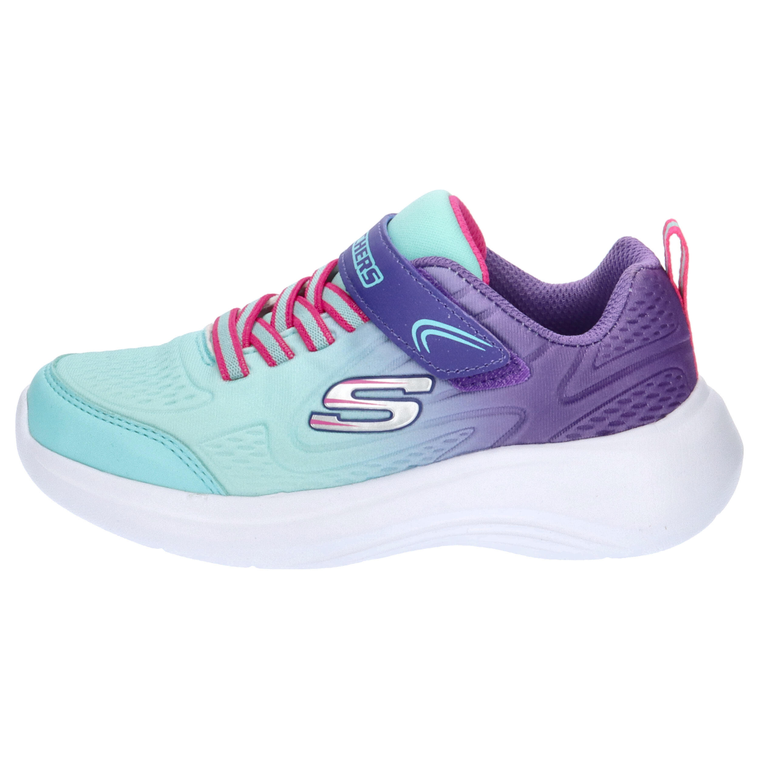 Kids SELECTORS SWEET SWIRL Sneakers Purple Speckled/Turquoise 10/15