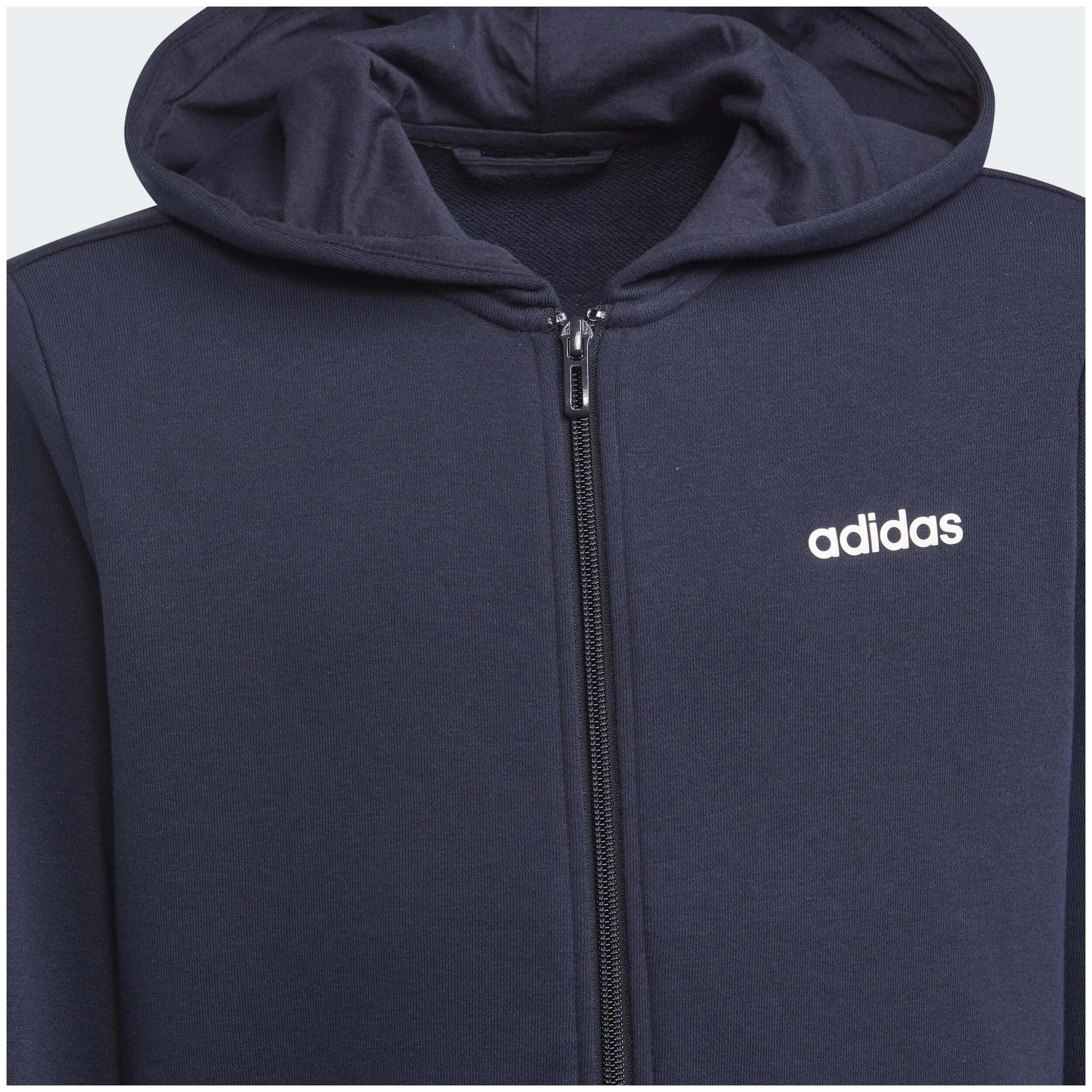 Felpa con cappuccio Adidas modello EI8002 per ragazzi 3/5
