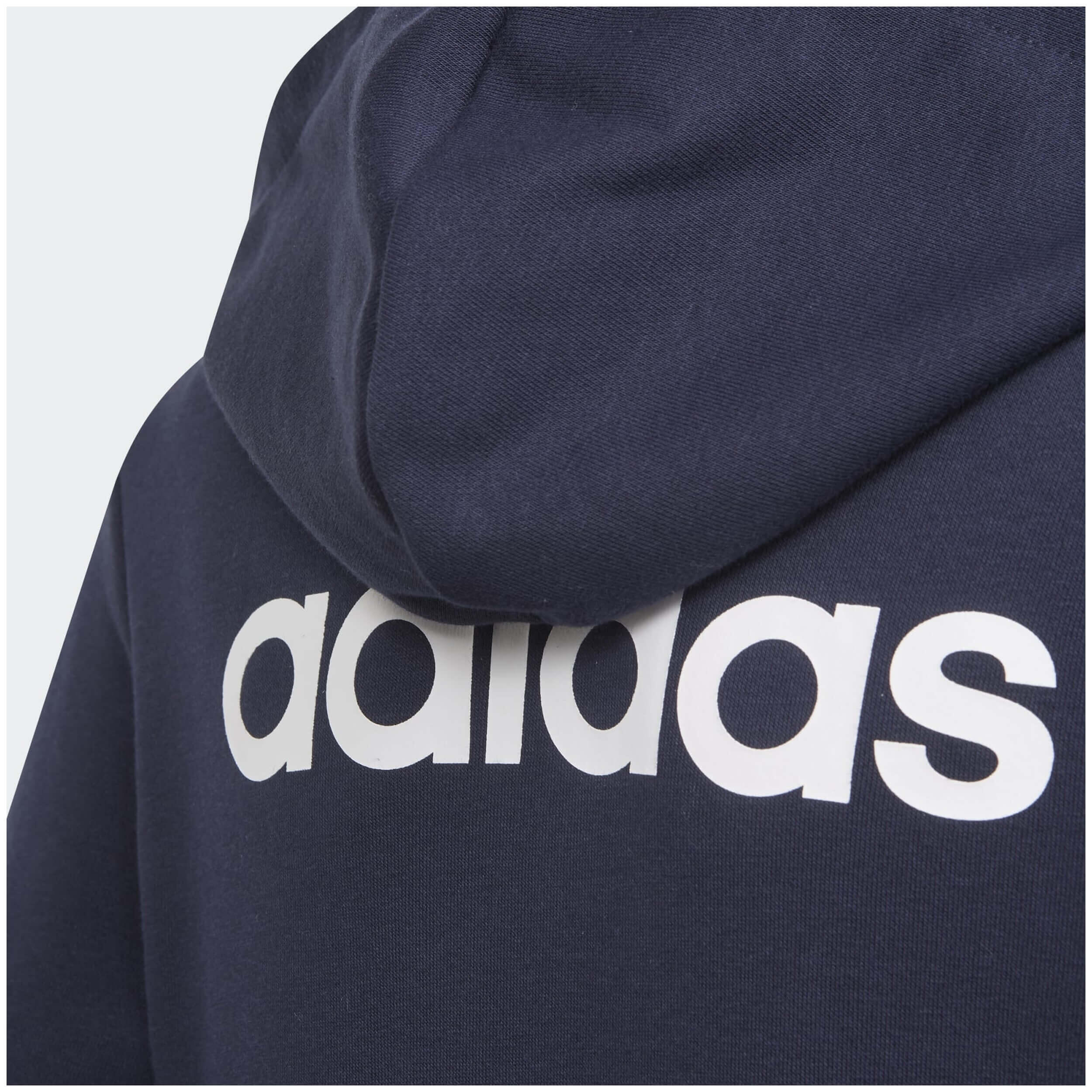 Felpa con cappuccio Adidas modello EI8002 per ragazzi 5/5