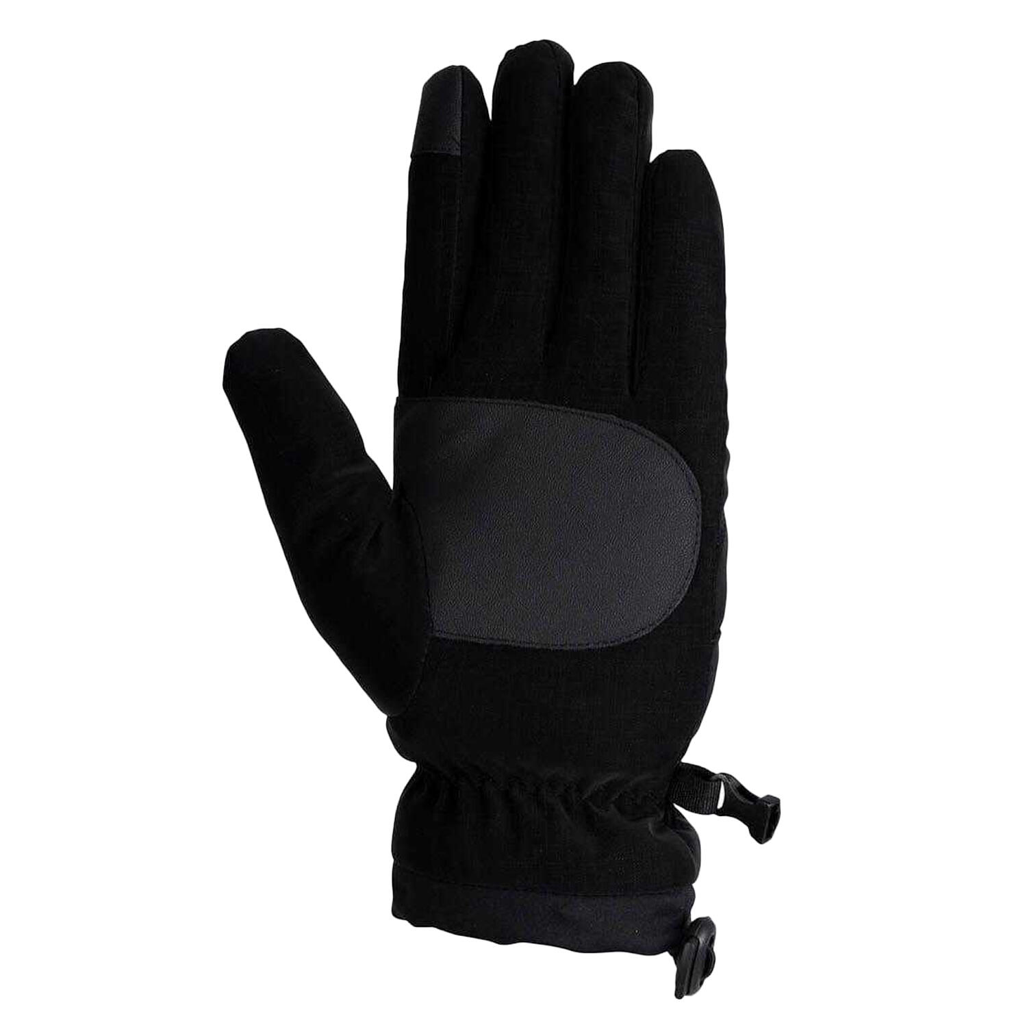 TRESPASS Unisex Adult Tista Ski Gloves (Black)