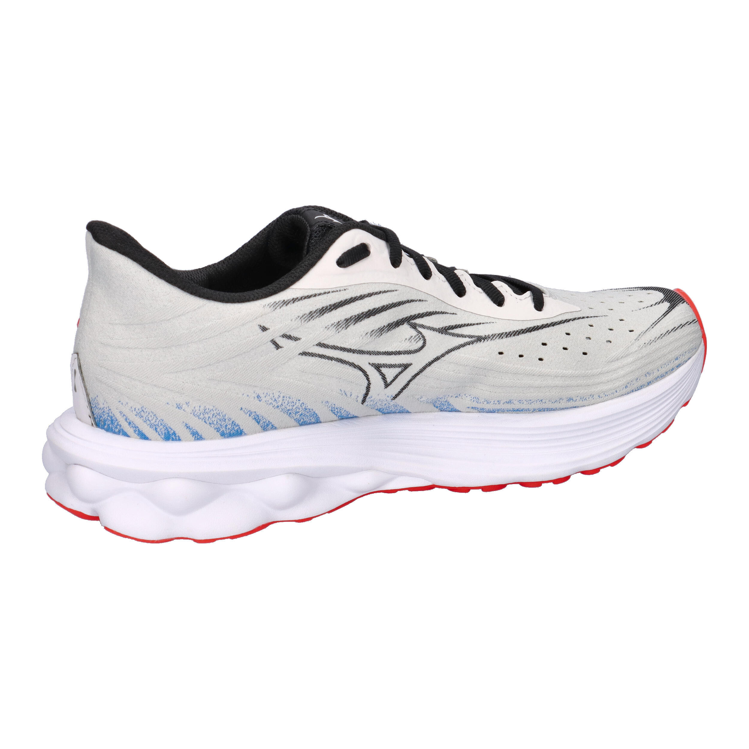 Mizuno Wave Skyrise 6 Scarpe da corsa Bianco/Blu/Rosso Uomo 7/7