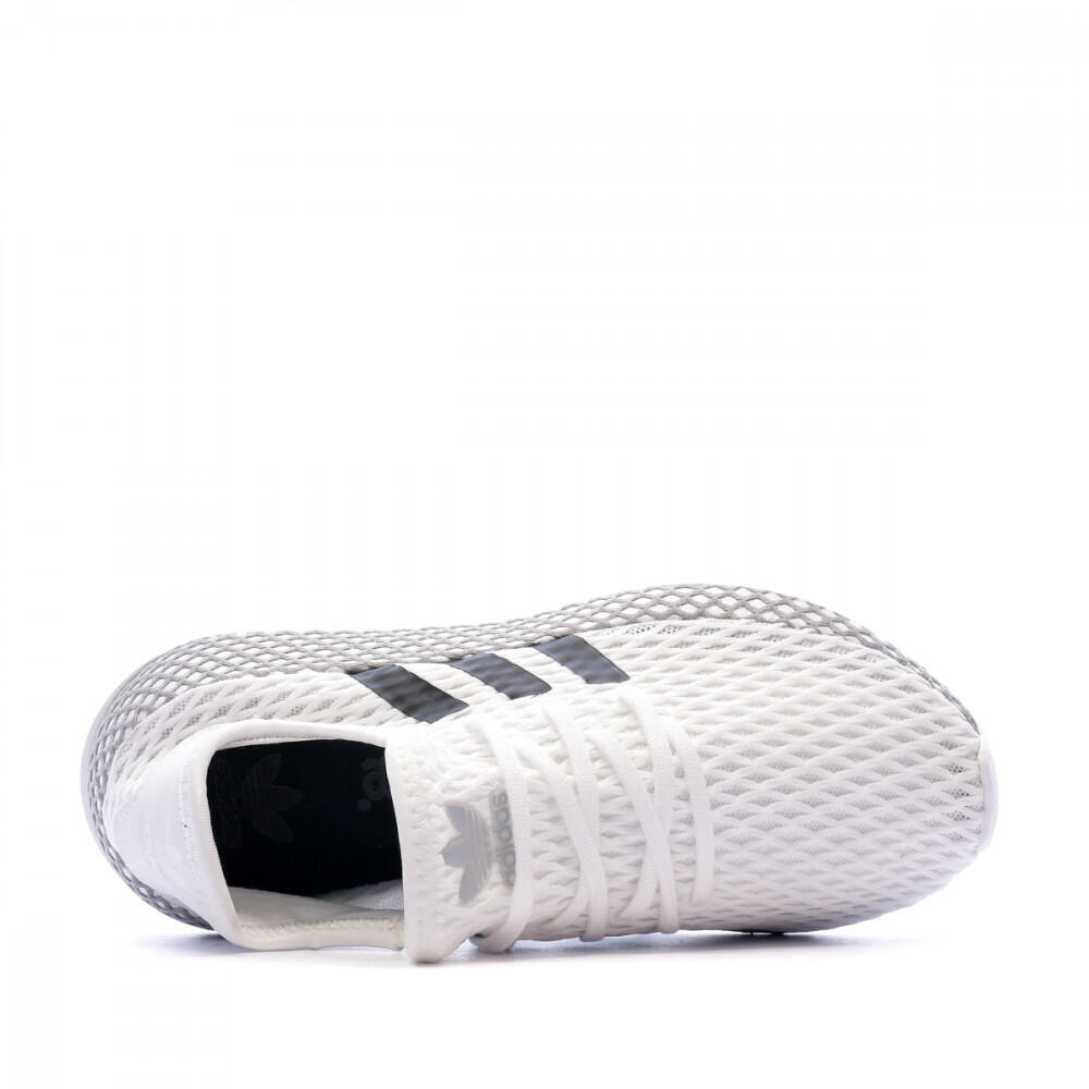 Baskets Blanches Garçon Adidas Deerupt Runner 4/5