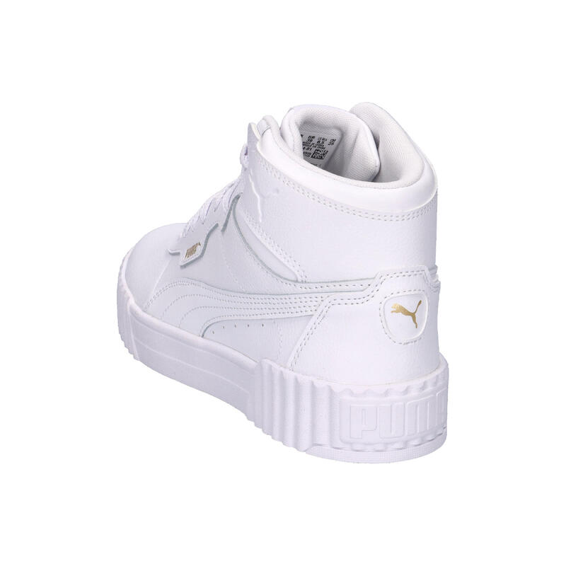 Pantofi sport femei Puma Carina 3.0 Mid, Alb