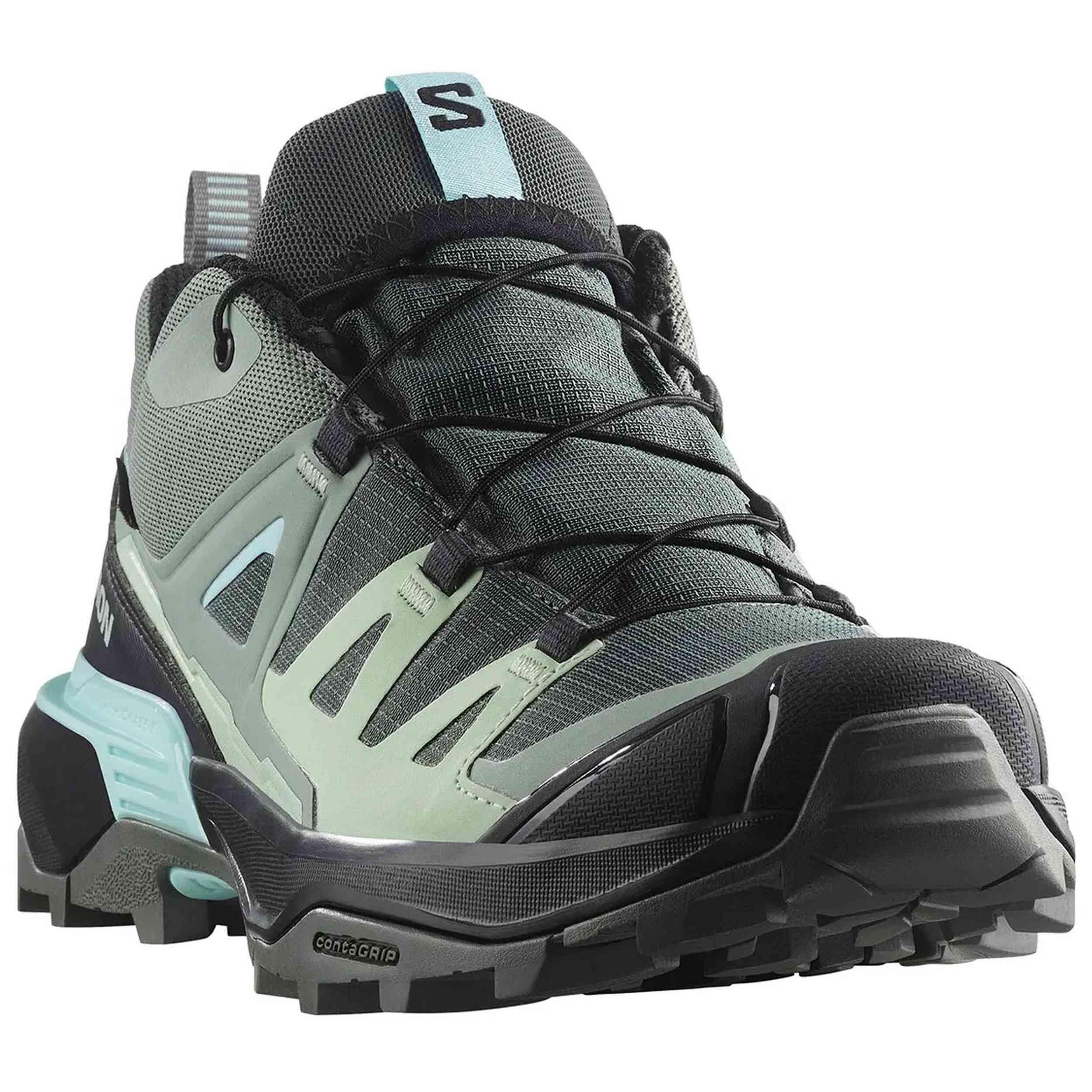 Salomon - Chaussures De Randonnee Salomon Modèle L47742500 Pour Femmes - Chaussures D'Alpinisme - Vert - Decathlon